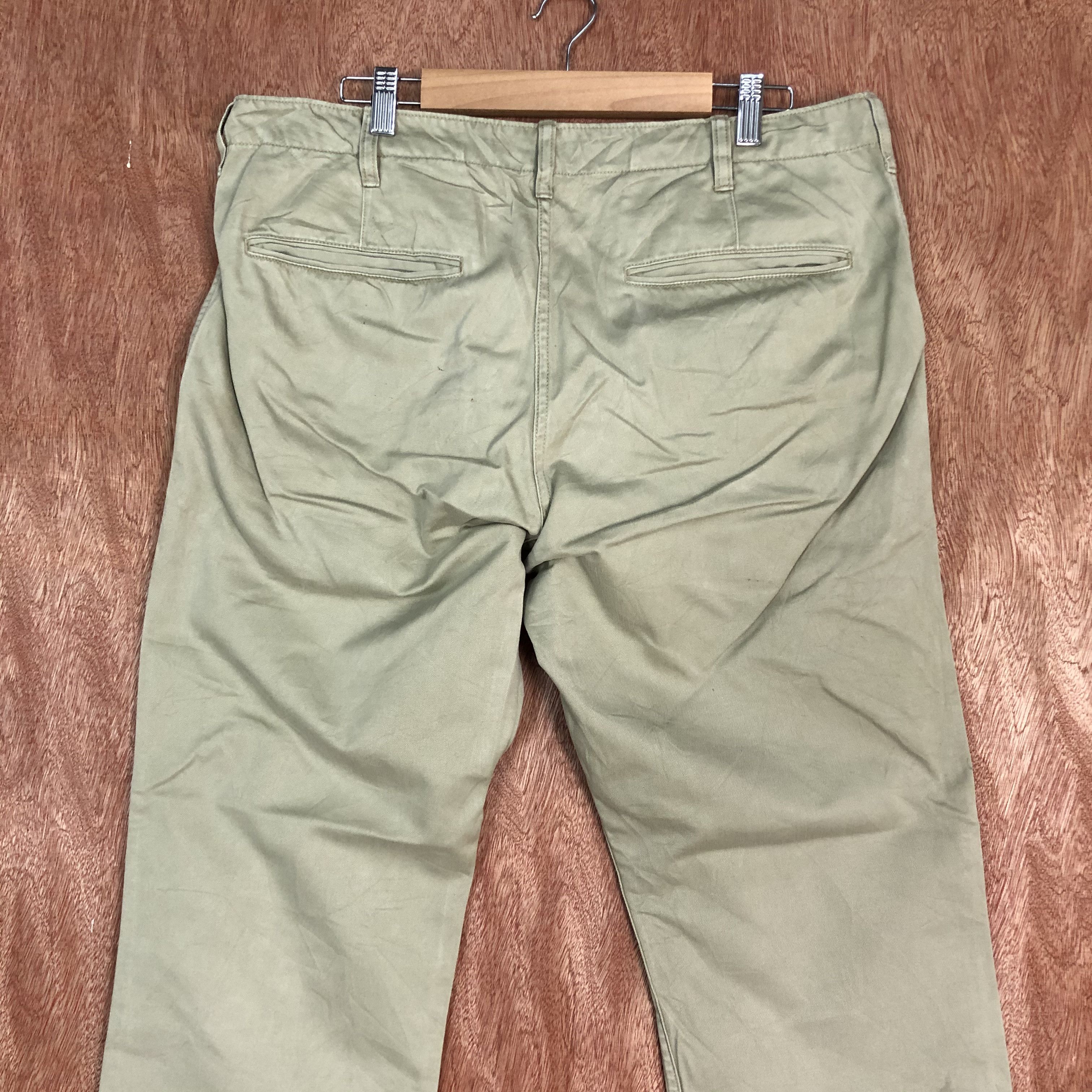 Designer × Japanese Brand × Uniqlo UNIQLO Vintage 90s Rare Patchwork Casual Trouser Slack Pant Size US 34 / EU 50 - 6 Thumbnail