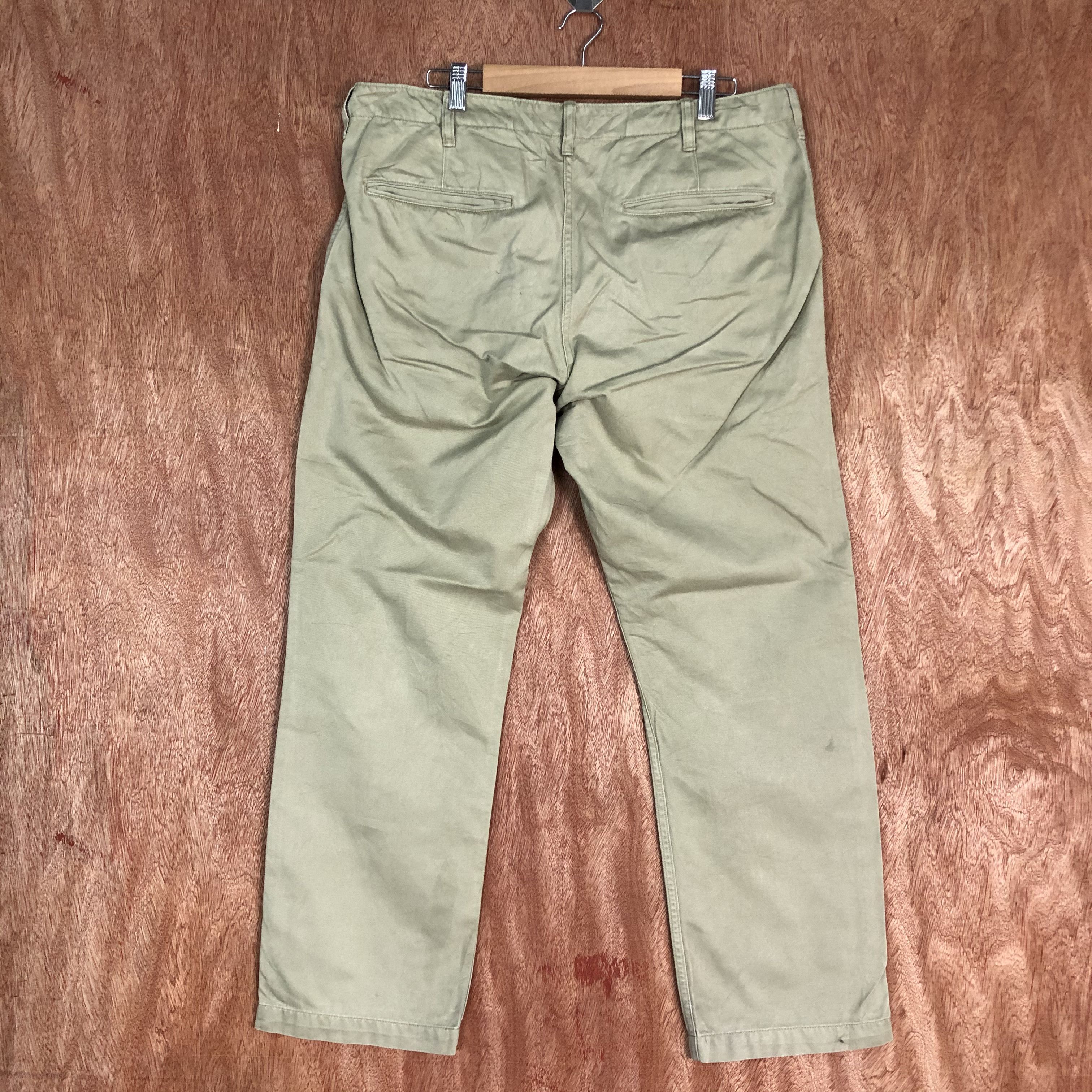 Designer × Japanese Brand × Uniqlo UNIQLO Vintage 90s Rare Patchwork Casual Trouser Slack Pant Size US 34 / EU 50 - 5 Thumbnail