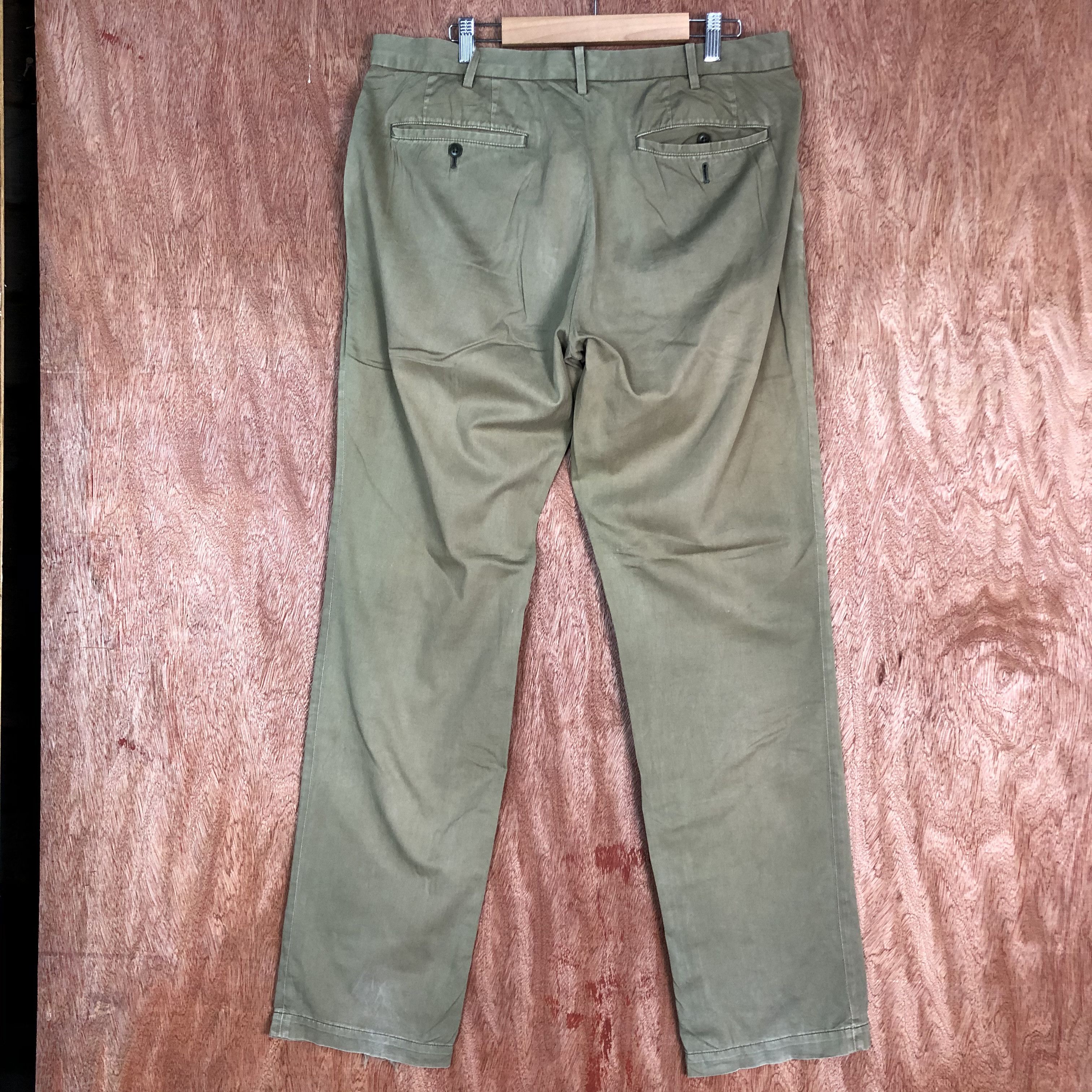 Japanese Brand × Uniqlo UNIQLO Vintage 90s Faded Design Casual Trouser Slack Pant Size US 33 - 4 Thumbnail