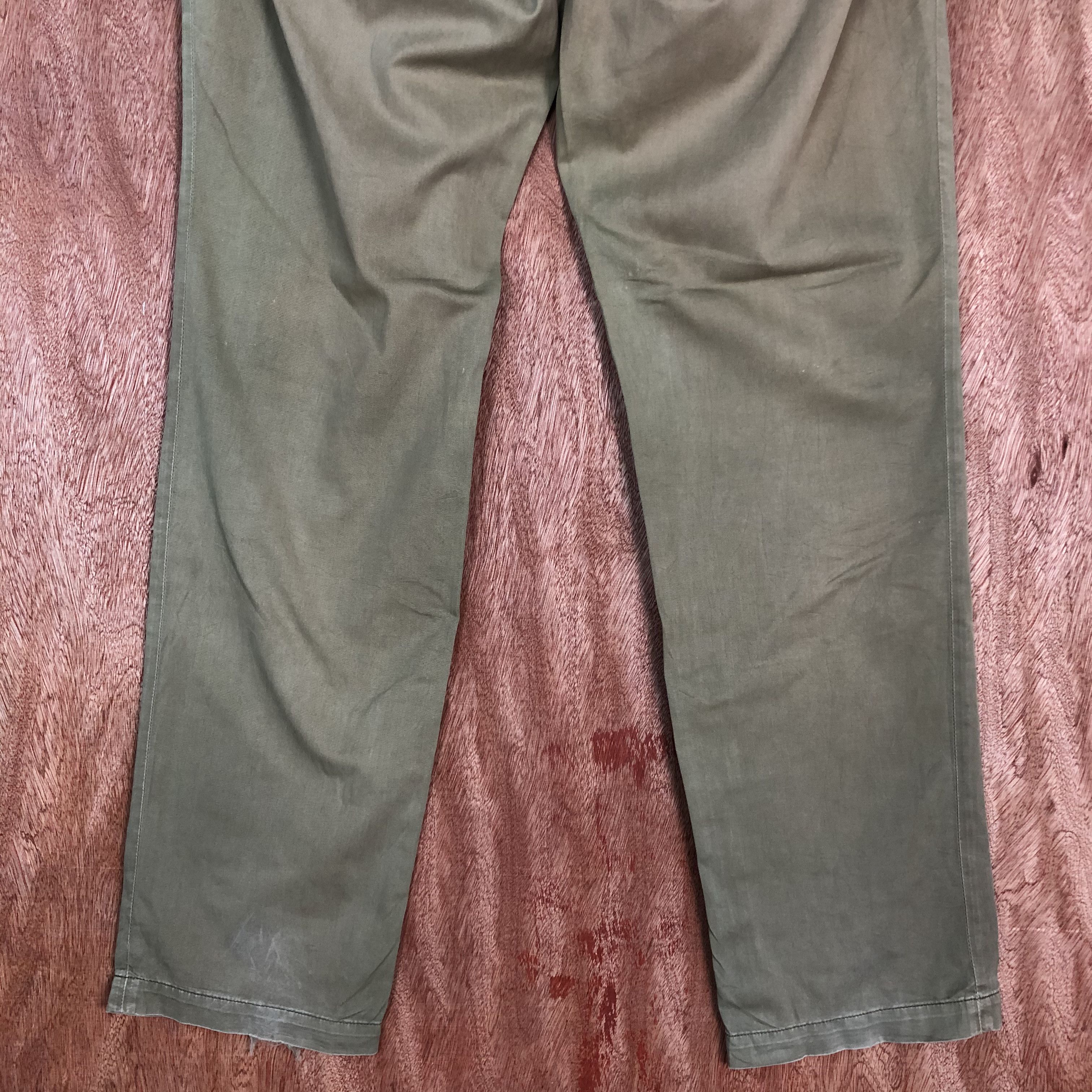 Japanese Brand × Uniqlo UNIQLO Vintage 90s Faded Design Casual Trouser Slack Pant Size US 33 - 6 Thumbnail