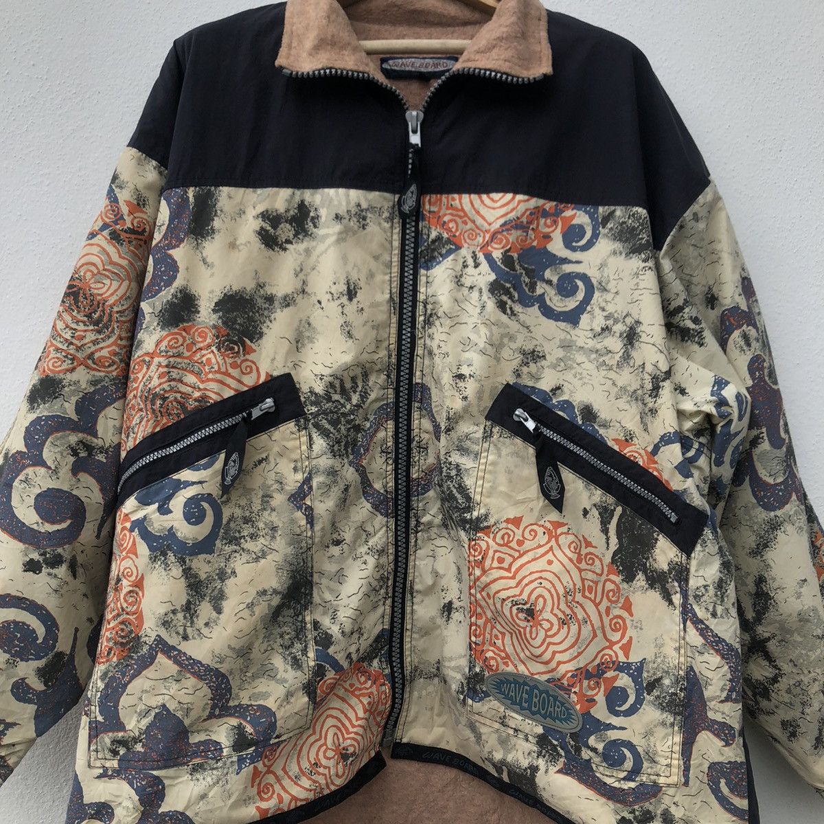 Japanese Brand Wave Boards EXTRA Unlimited Fun Jacket Inspired by Kapital Size US M / EU 48-50 / 2 - 4 Thumbnail