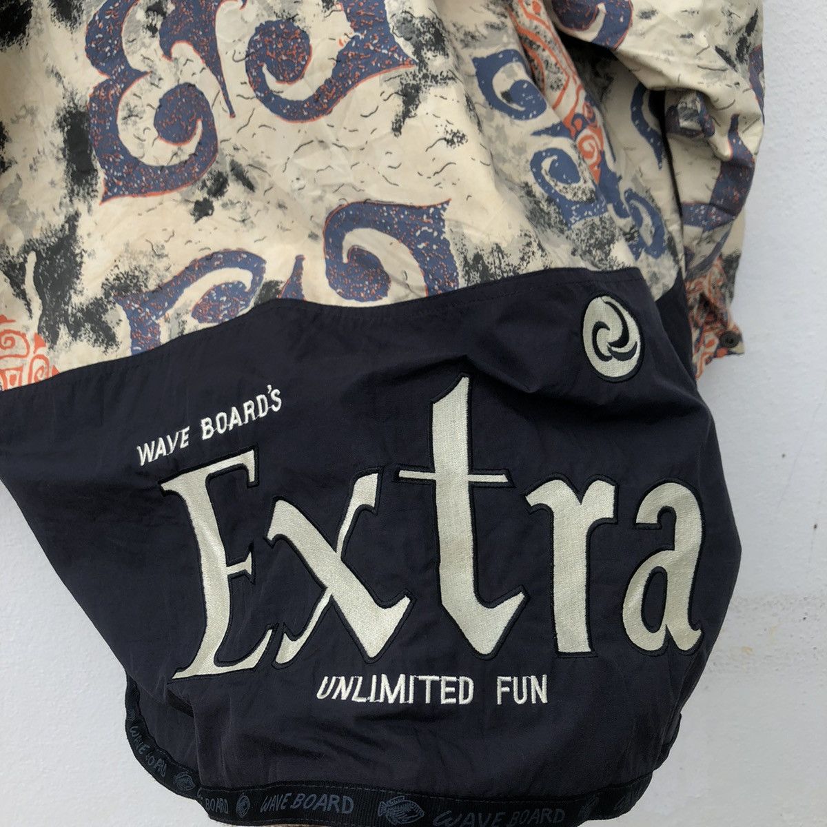 Japanese Brand Wave Boards EXTRA Unlimited Fun Jacket Inspired by Kapital Size US M / EU 48-50 / 2 - 11 Thumbnail