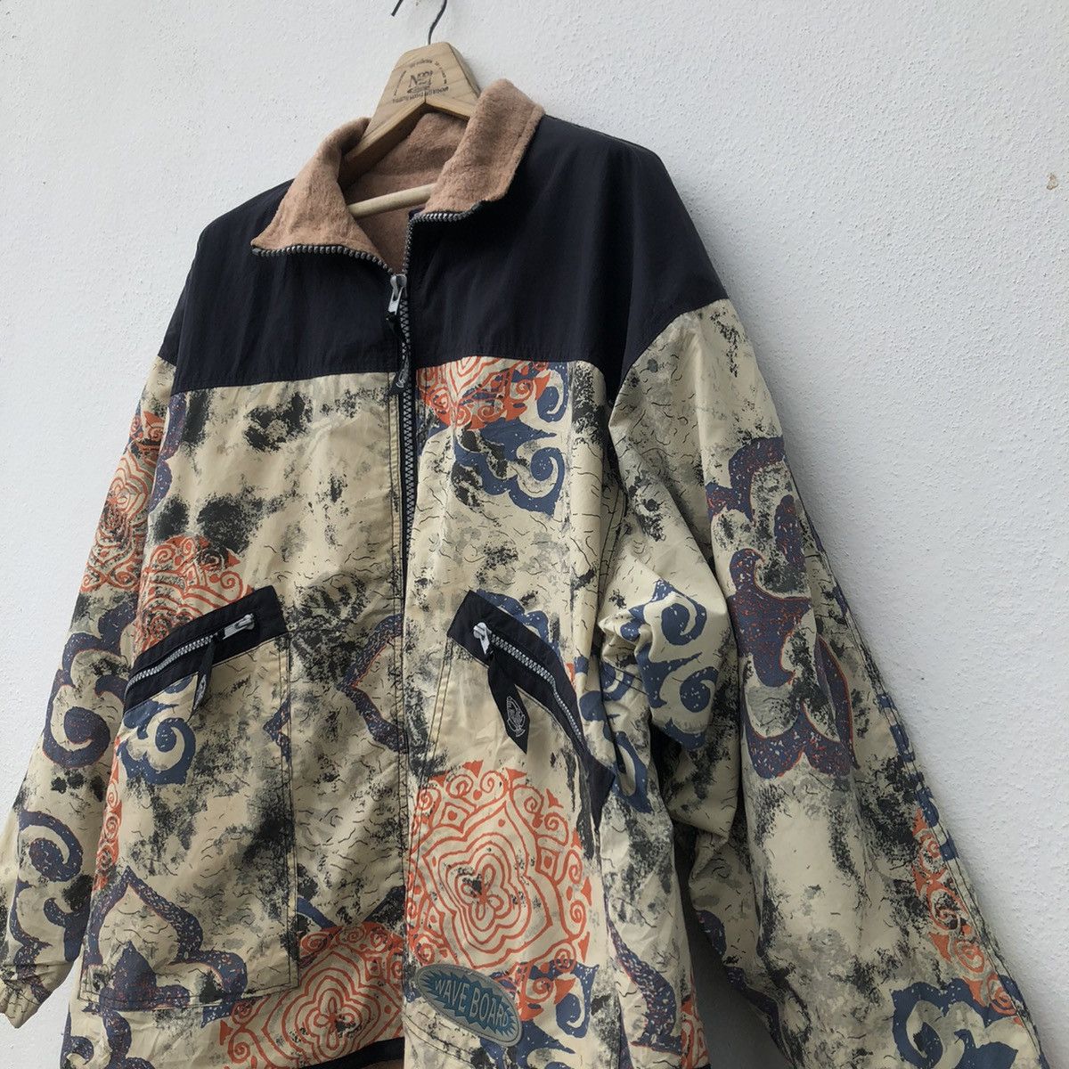 Japanese Brand Wave Boards EXTRA Unlimited Fun Jacket Inspired by Kapital Size US M / EU 48-50 / 2 - 9 Thumbnail