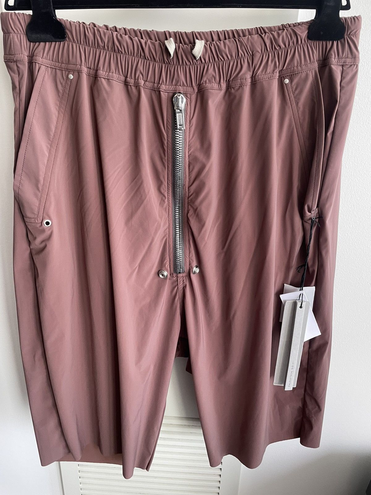 Rick Owens $1,500 Value Super Runway PHLEGETHON SS21 Iconic Shorts Size US 32 / EU 48 - 12 Thumbnail
