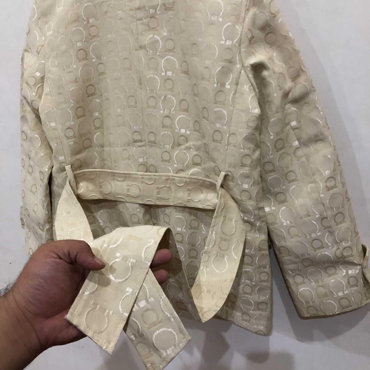Salvatore Ferragamo LAST DROP BEFORE GONE‼️Salvatore Ferragamo Monogram Jacket Size US M / EU 48-50 / 2 - 12 Thumbnail