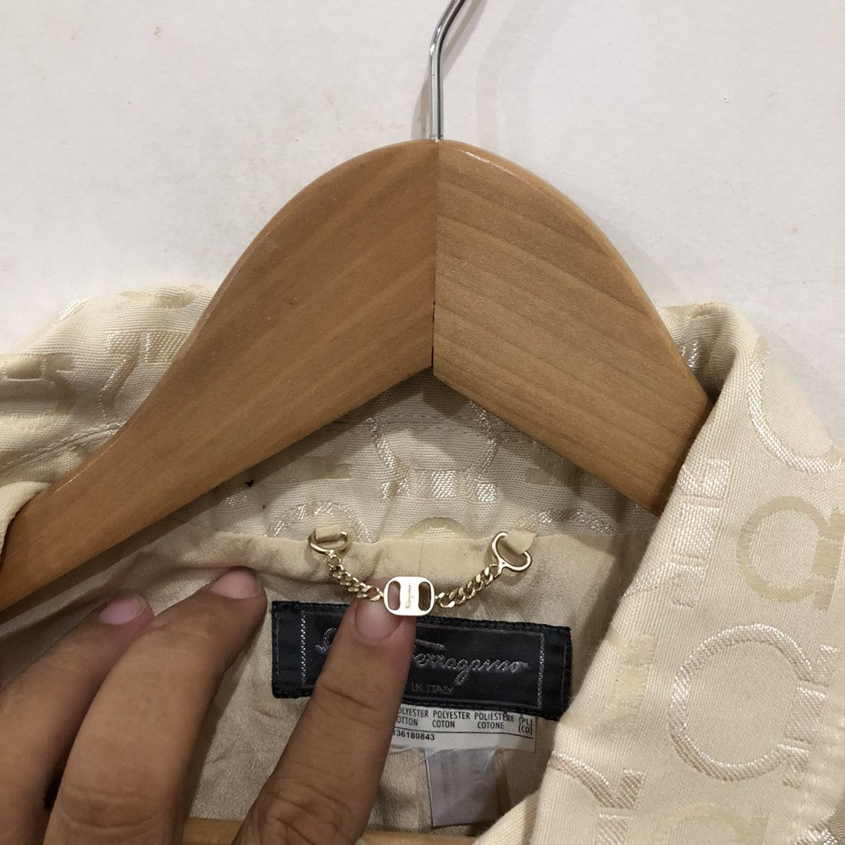 Salvatore Ferragamo LAST DROP BEFORE GONE‼️Salvatore Ferragamo Monogram Jacket Size US M / EU 48-50 / 2 - 19 Thumbnail