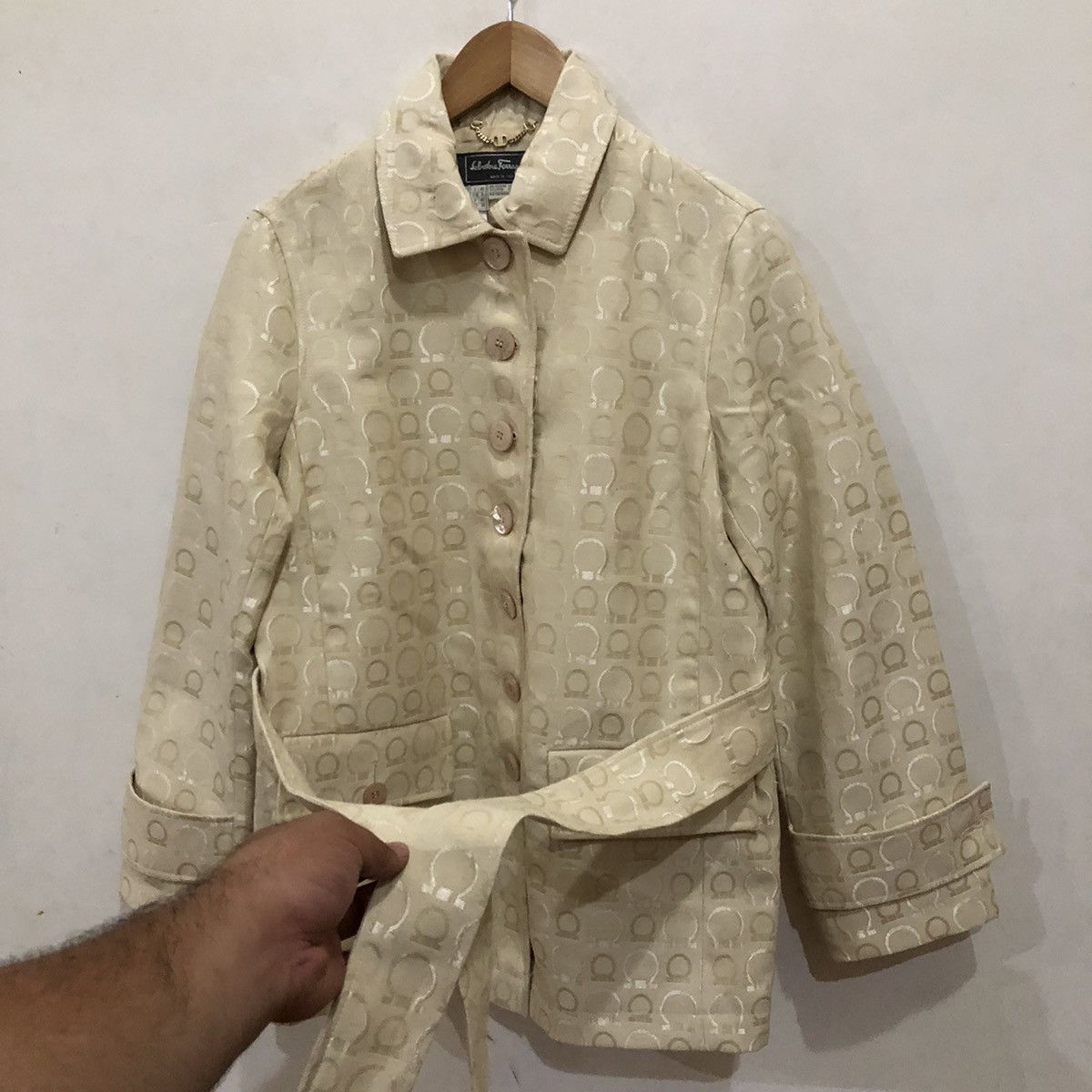 Salvatore Ferragamo LAST DROP BEFORE GONE‼️Salvatore Ferragamo Monogram Jacket Size US M / EU 48-50 / 2 - 15 Thumbnail