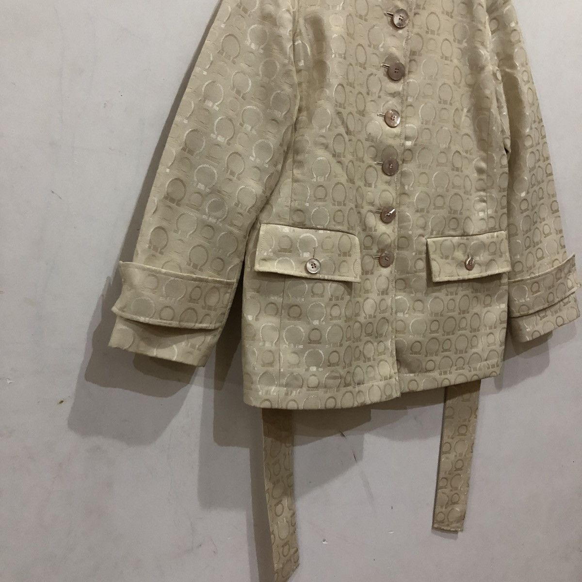 Salvatore Ferragamo LAST DROP BEFORE GONE‼️Salvatore Ferragamo Monogram Jacket Size US M / EU 48-50 / 2 - 4 Thumbnail