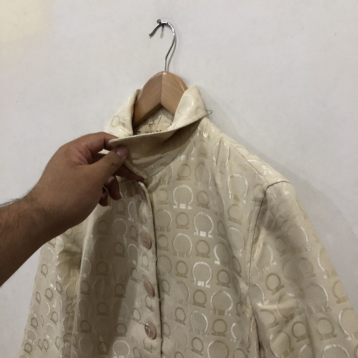 Salvatore Ferragamo LAST DROP BEFORE GONE‼️Salvatore Ferragamo Monogram Jacket Size US M / EU 48-50 / 2 - 7 Thumbnail