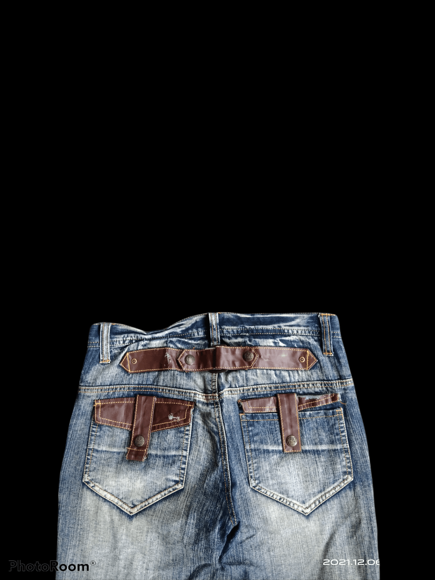 Japanese Brand SUPER SICK🔥DiSTRESSED JAPANESE BRAND CLONE Size US 32 / EU 48 - 4 Thumbnail