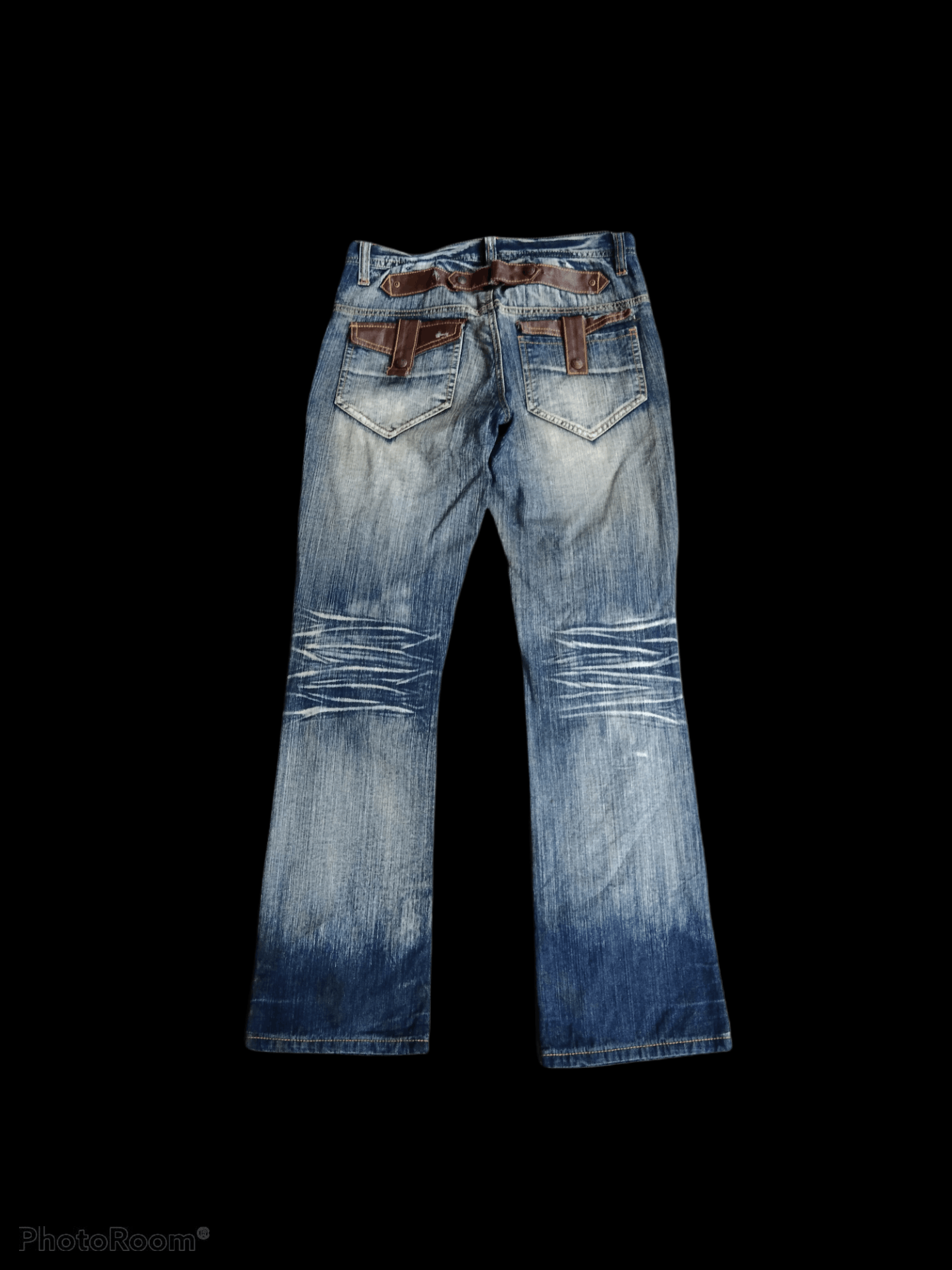 Japanese Brand SUPER SICK🔥DiSTRESSED JAPANESE BRAND CLONE Size US 32 / EU 48 - 2 Thumbnail
