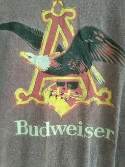 Budweiser × Vintage VTG BUDWEISER CREWNECK MADE IN JAPAN Size US L / EU 52-54 / 3 - 7 Thumbnail