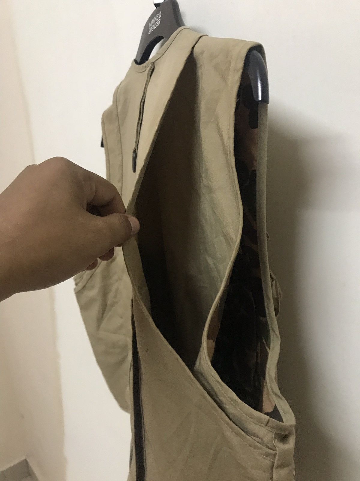 Japanese Brand JAPAN BRAND TACTICAL VEST CAMOUFLAGE INNER RARE Size US M / EU 48-50 / 2 - 4 Thumbnail