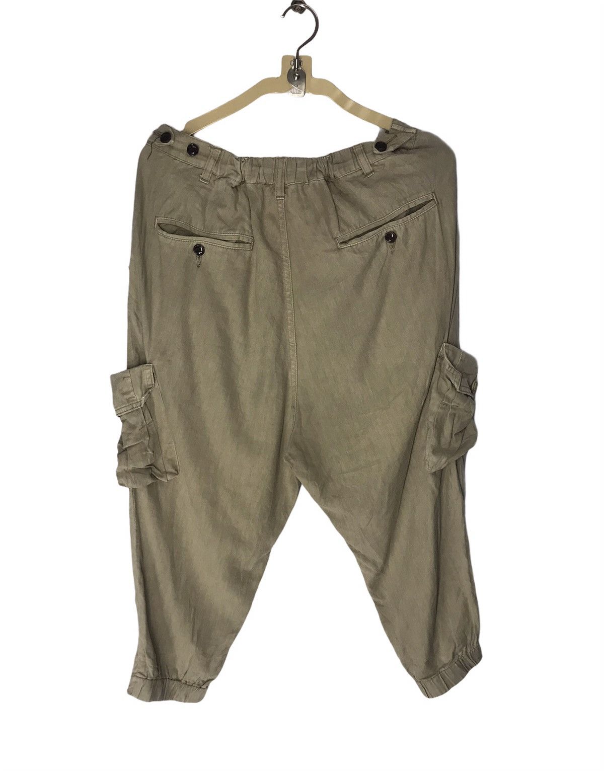 CABANE de ZUCCa × Issey Miyake Zucca side cargo pocket relaxed pants waist 30-32 Size US 32 / EU 48 - 3 Thumbnail