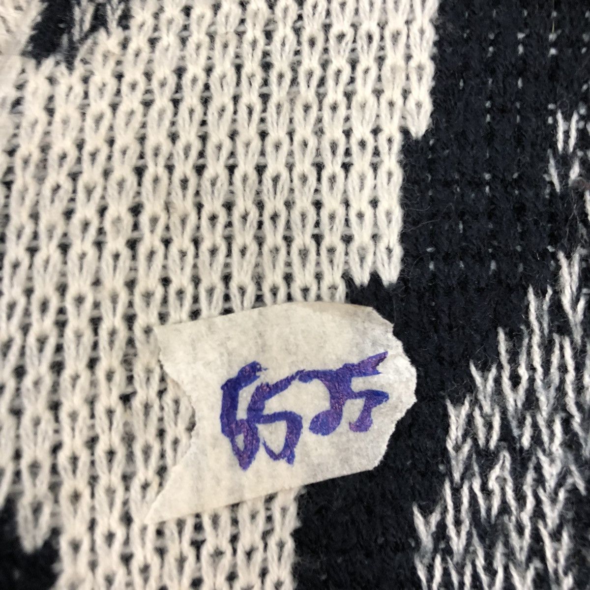 Homespun Knitwear Meteorite tiger stripe vintage Grey Knitwear #5525 Size US M / EU 48-50 / 2 - 10 Thumbnail