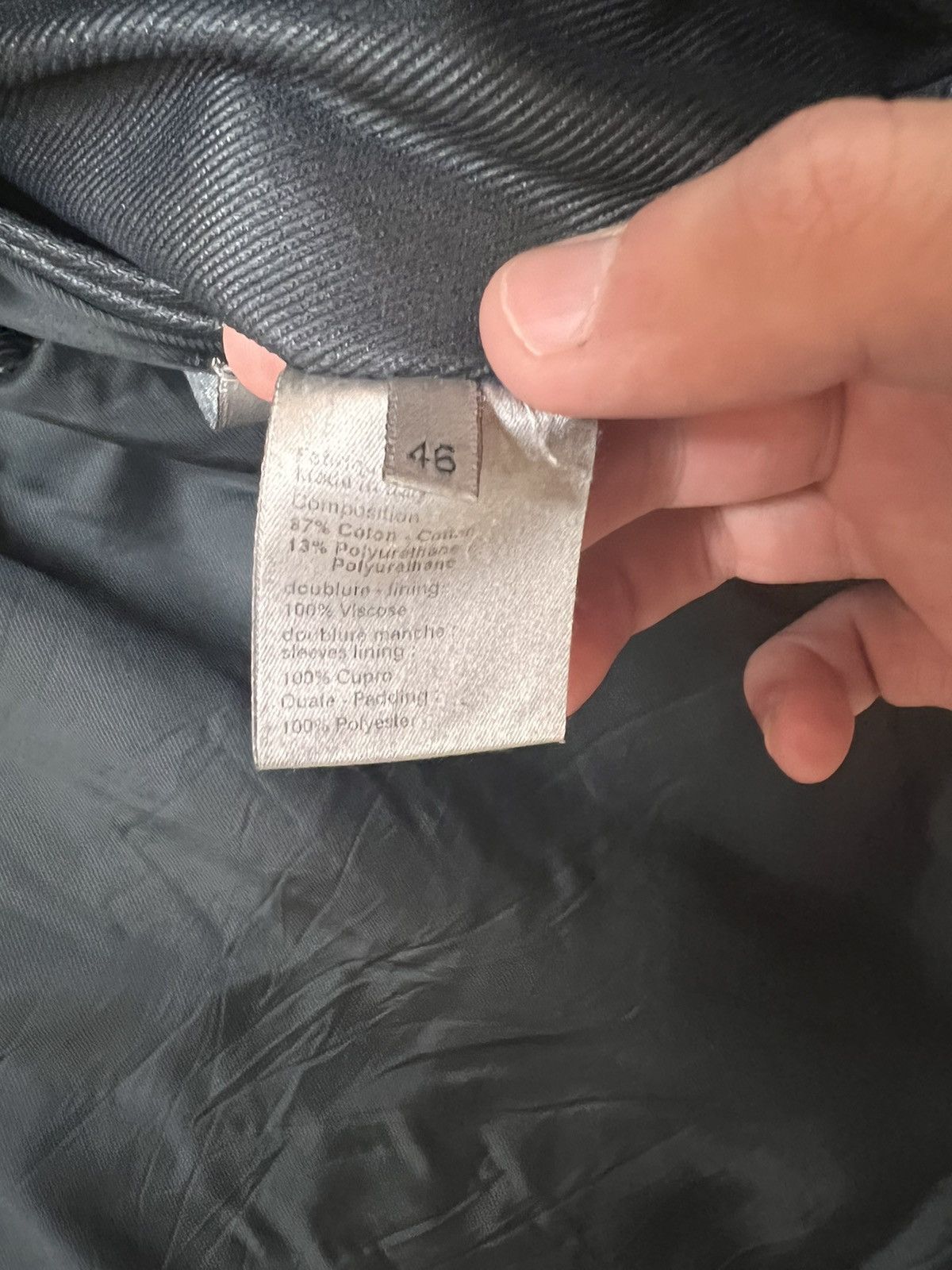 Dior × Hedi Slimane AW 06 “These Grey Days” Japan exclusive bomber jacket Size US S / EU 44-46 / 1 - 6 Thumbnail