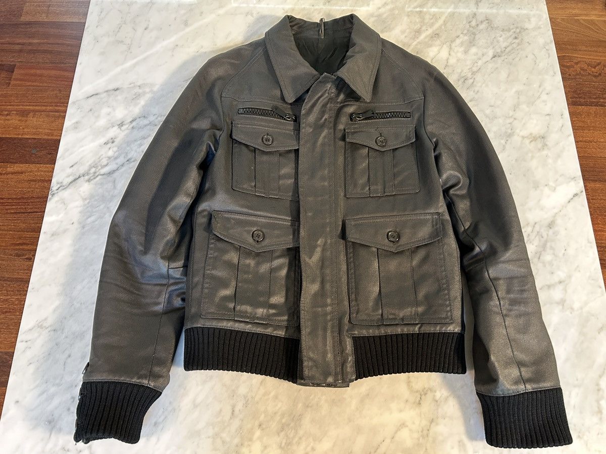 ⭐︎美品⭐︎ Dior homme ミリタリージャケット グレー Dior Homme Bomber Jacket - Size M