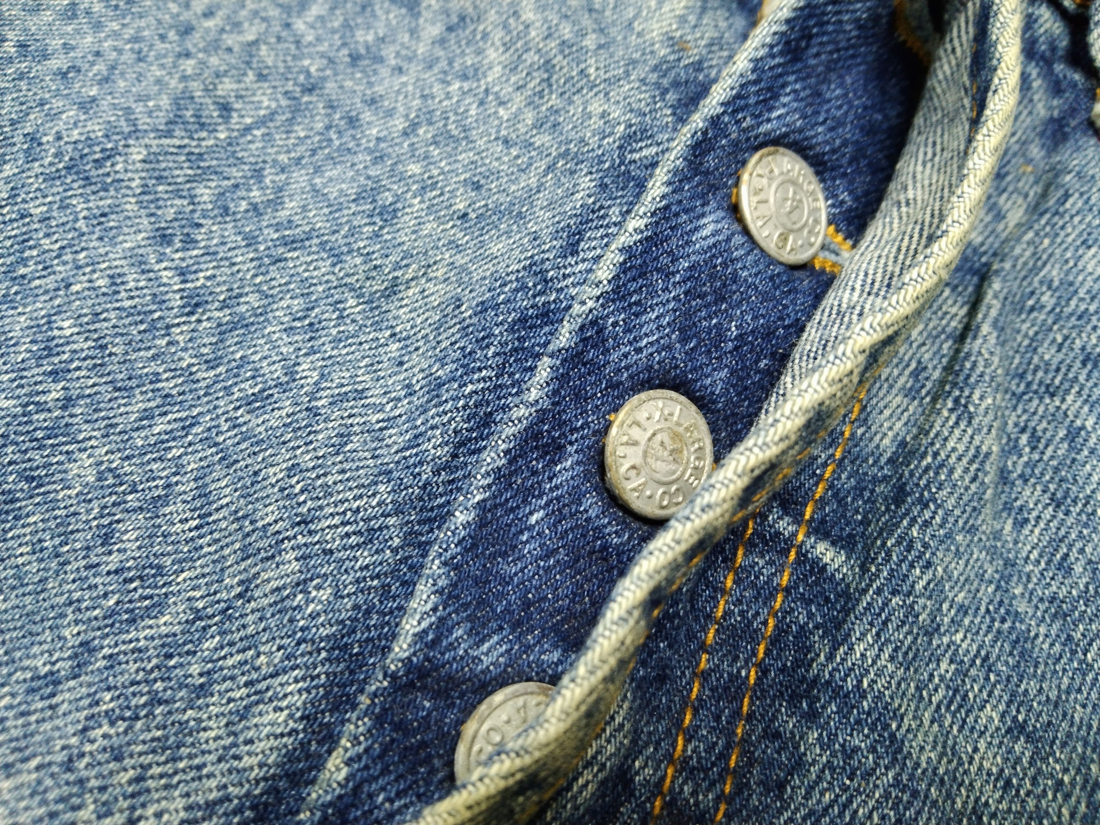 Vintage × Xlarge VINTAGE X-LARGE BUTTON FLY BAGGY JEANS Size US 31 - 11 Thumbnail
