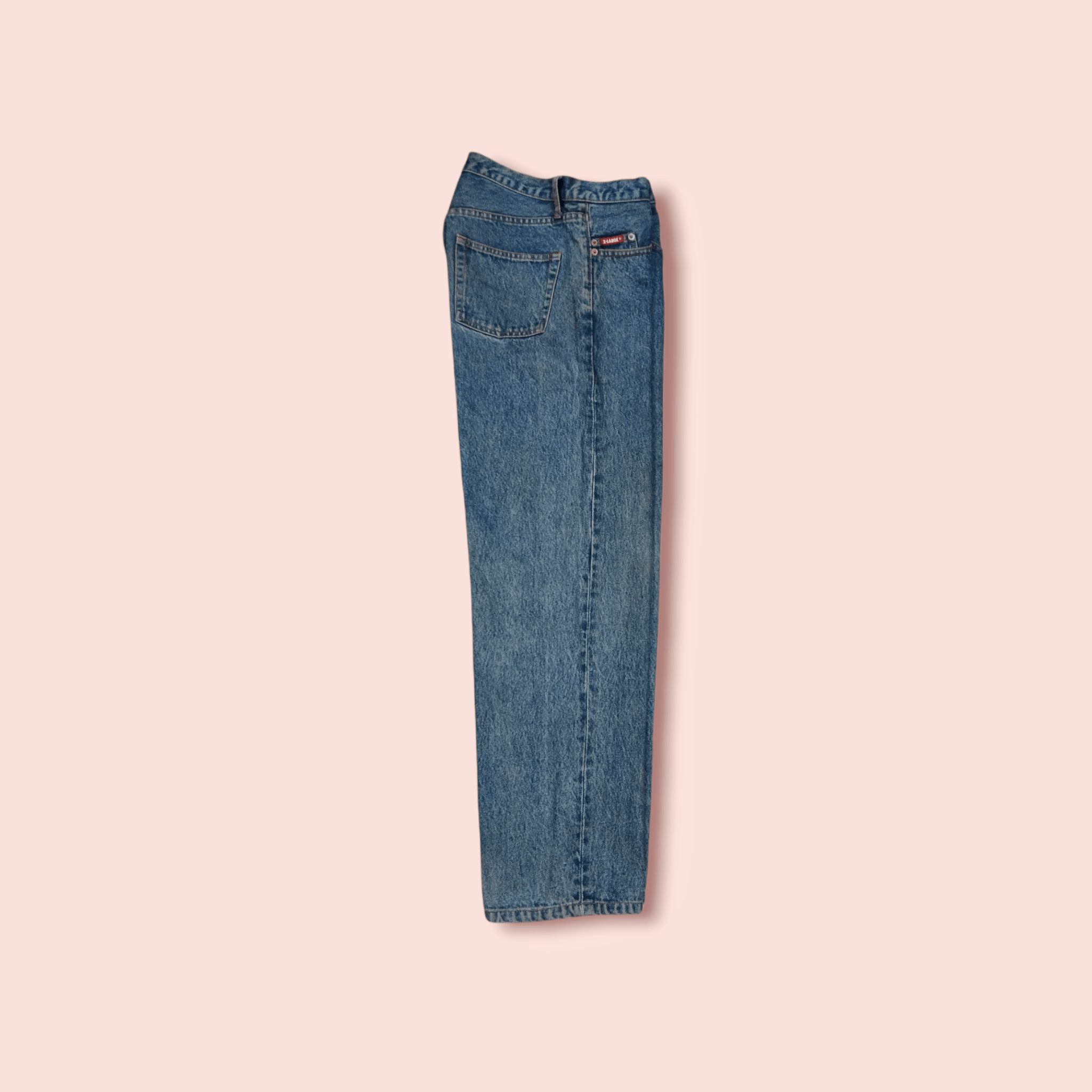 Vintage × Xlarge VINTAGE X-LARGE BUTTON FLY BAGGY JEANS Size US 31 - 3 Thumbnail