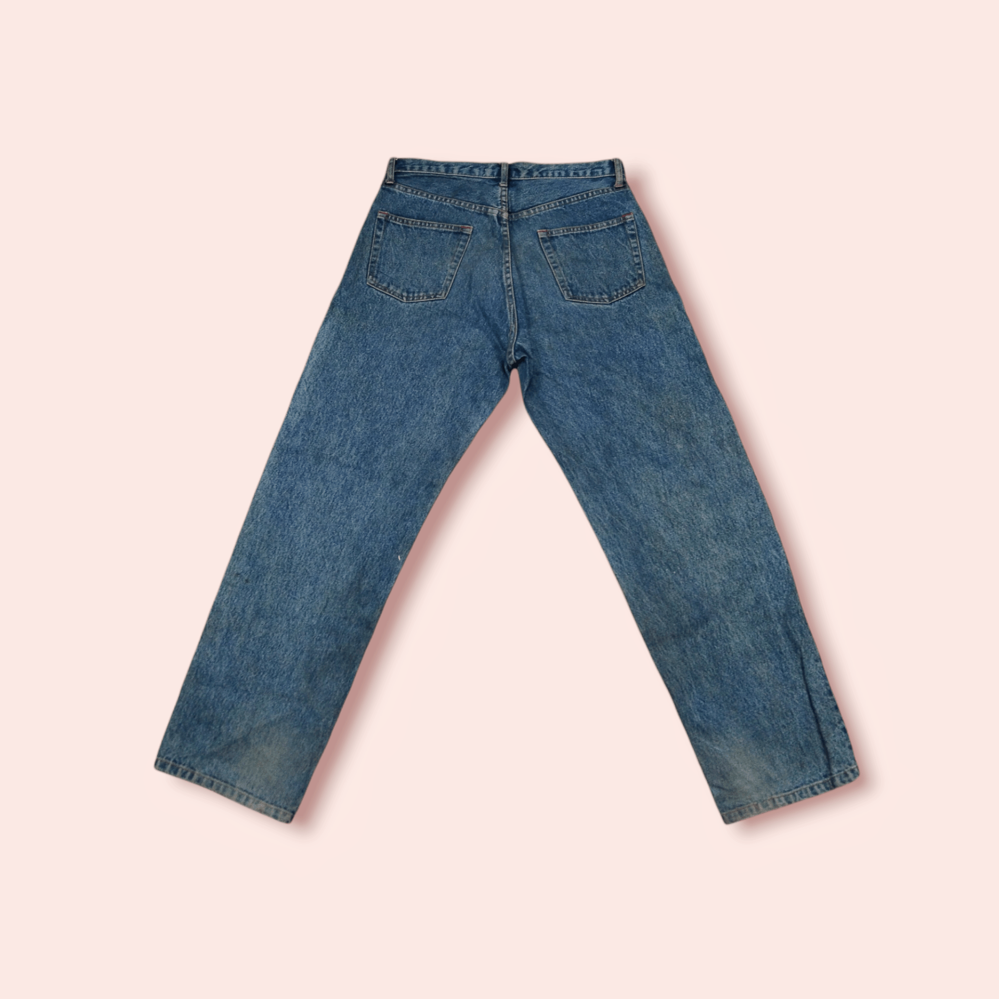 Vintage × Xlarge VINTAGE X-LARGE BUTTON FLY BAGGY JEANS Size US 31 - 2 Thumbnail