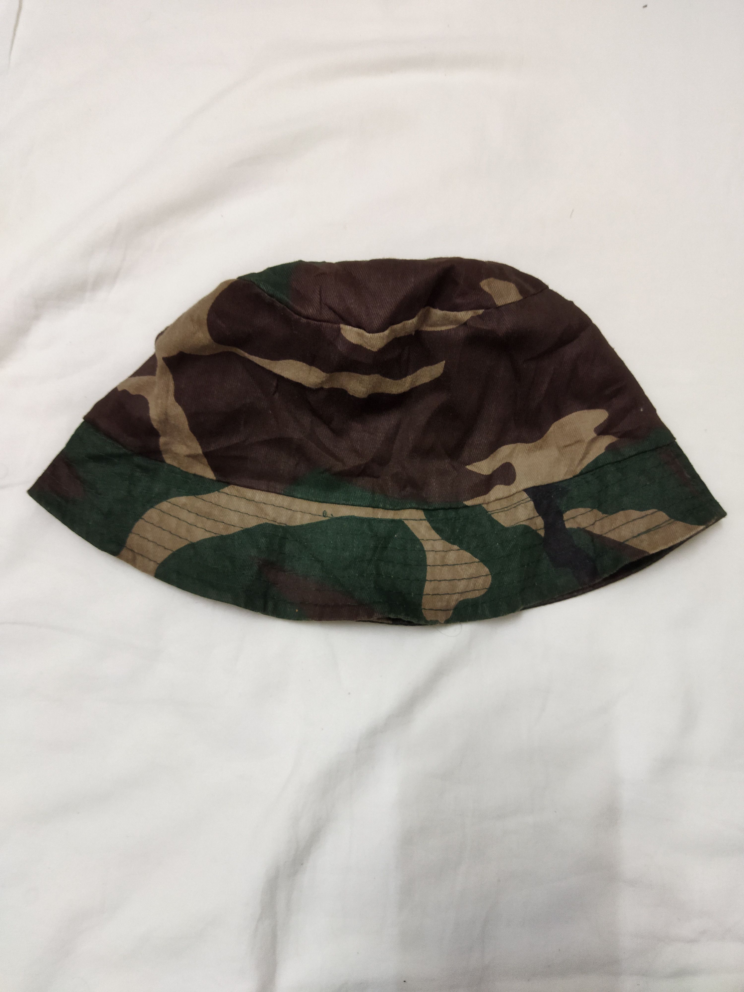 Vintage Army Camo Bucket Hat