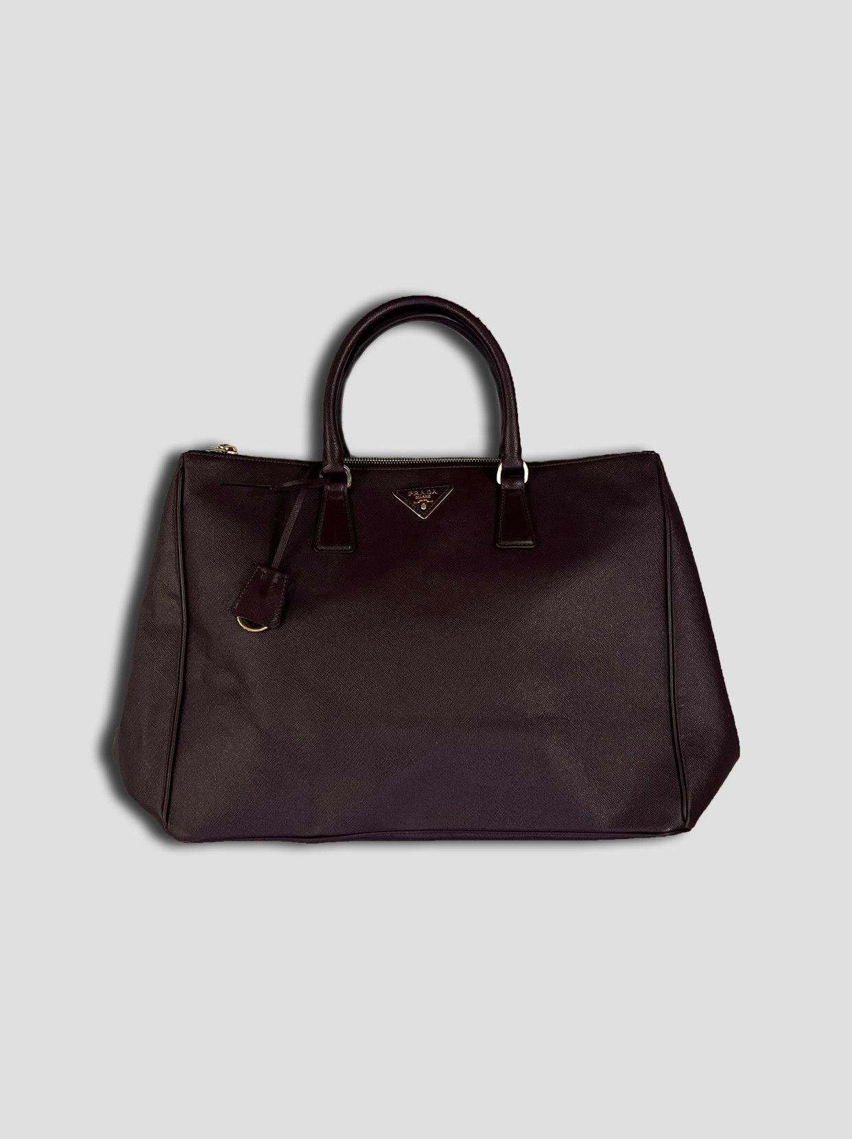 Prada Prada Milano Galleria Leather Handbag Size ONE SIZE - 1 Thumbnail