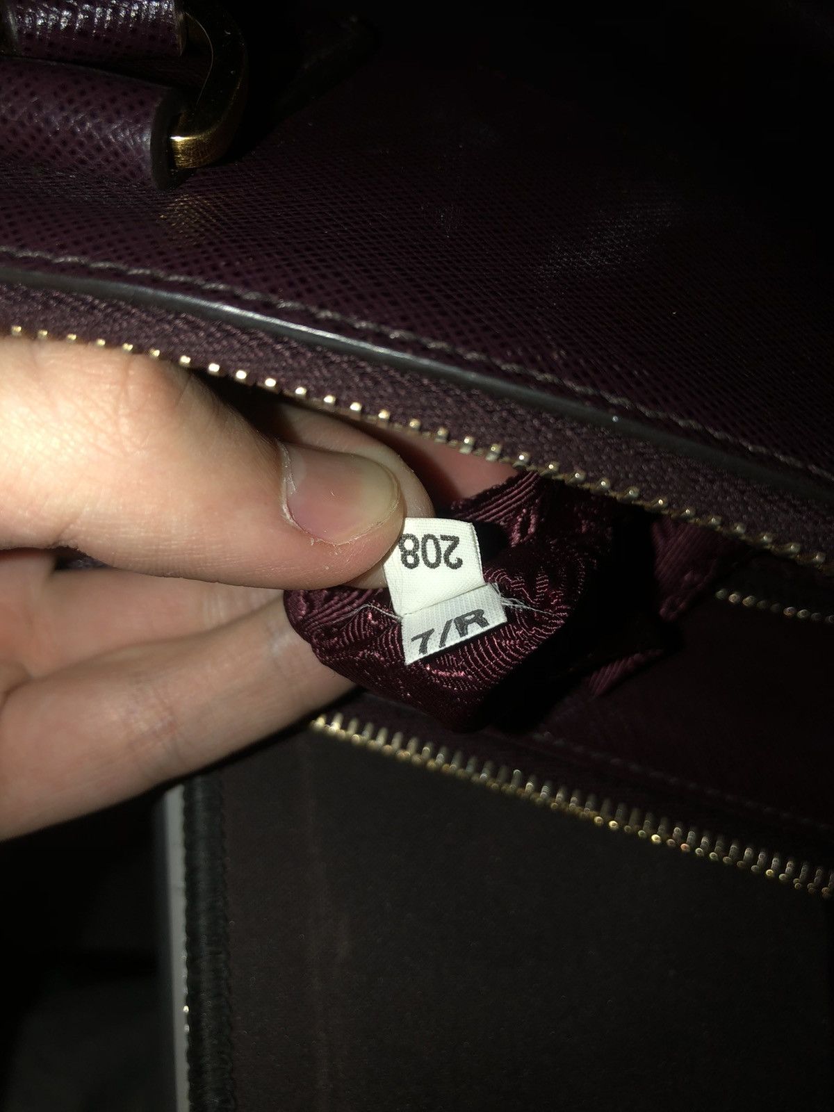 Prada Prada Milano Galleria Leather Handbag Size ONE SIZE - 14 Thumbnail