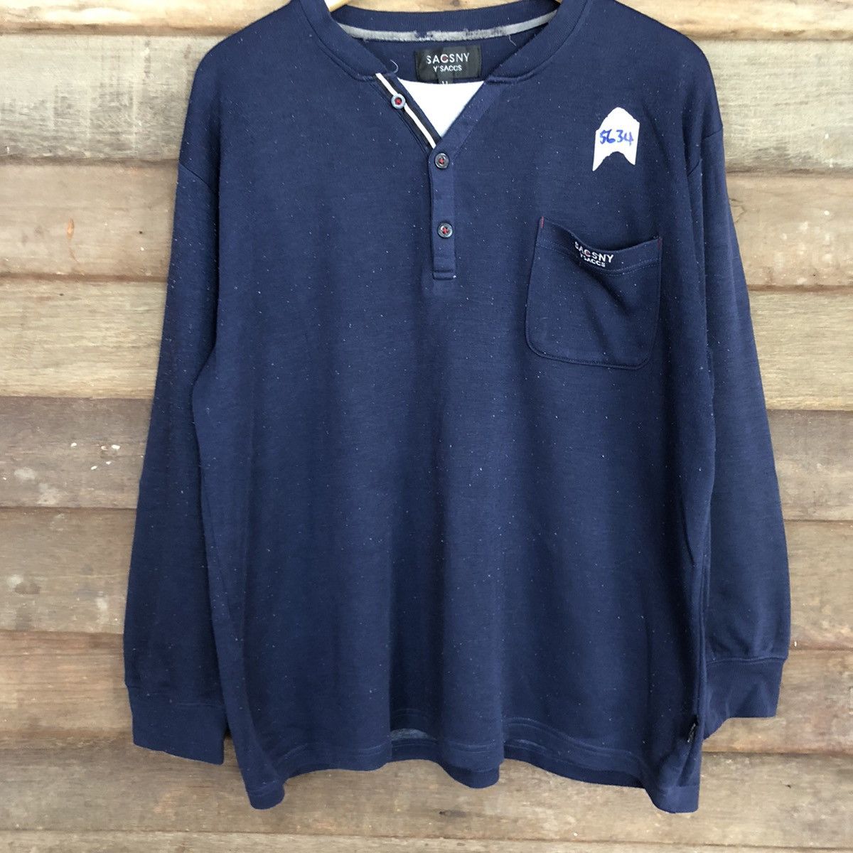Y's for Men Sacsny Y’saccs Dark Blue Sweatshirt #5634 Size US XL / EU 56 / 4 - 8 Thumbnail