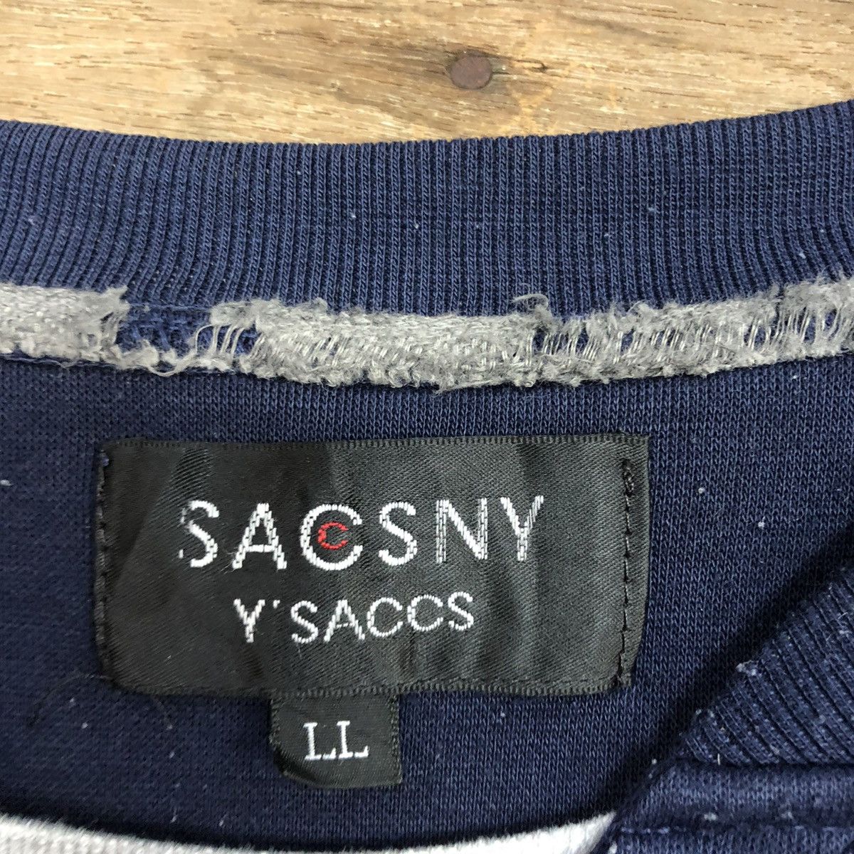 Y's for Men Sacsny Y’saccs Dark Blue Sweatshirt #5634 Size US XL / EU 56 / 4 - 11 Thumbnail