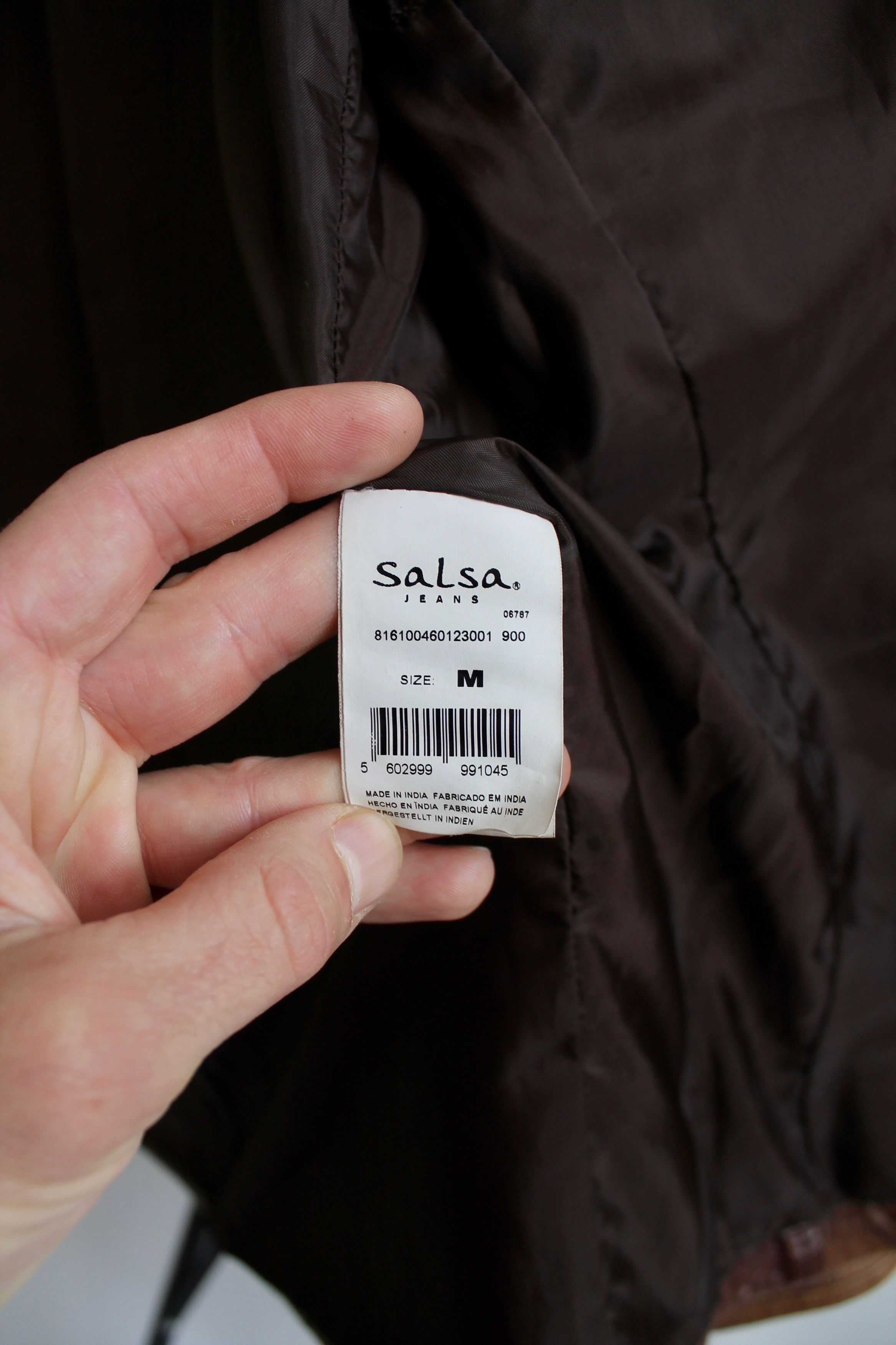 Genuine Leather × Vintage Salsa Vintage Leather Jacket brown M Size US M / EU 48-50 / 2 - 14 Thumbnail