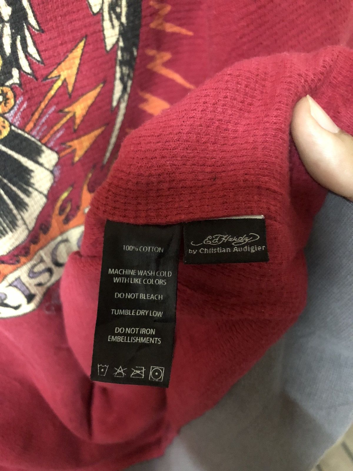 Christian Audigier Ed Hardy by Christian Audigier Sweetshirt Hoodie Nice Design Size US L / EU 52-54 / 3 - 12 Thumbnail