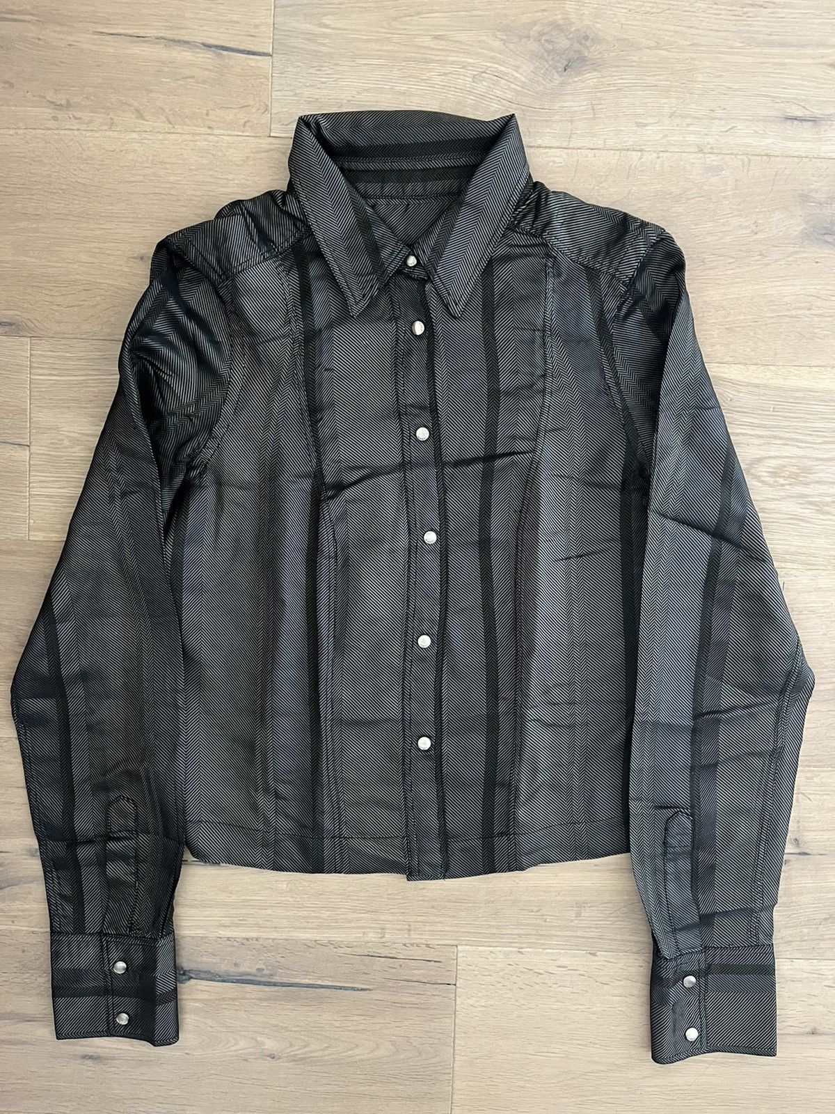 Gucci Gucci Vintage Metallic Button Up Shirt | Grailed