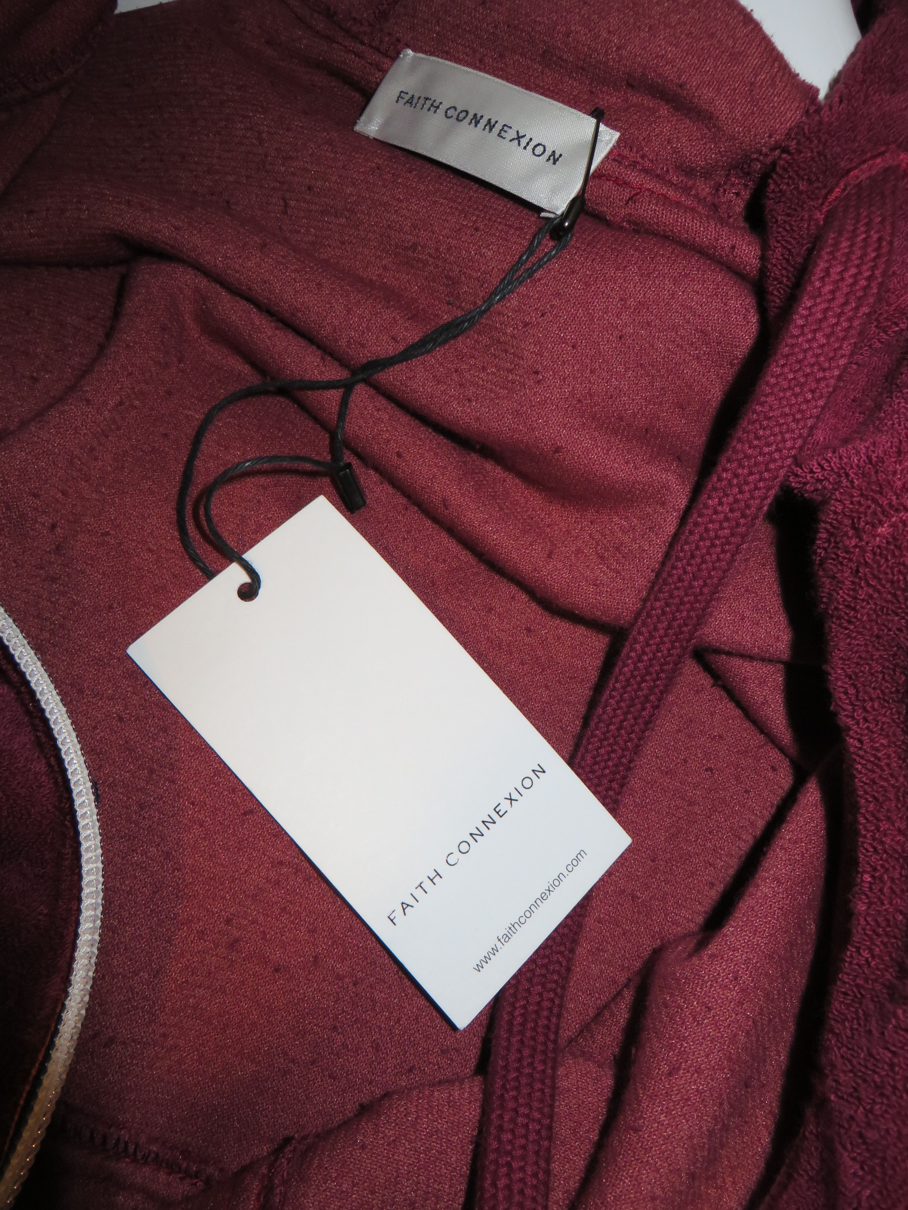 Faith Connexion K-WAY laced hoodie | Grailed