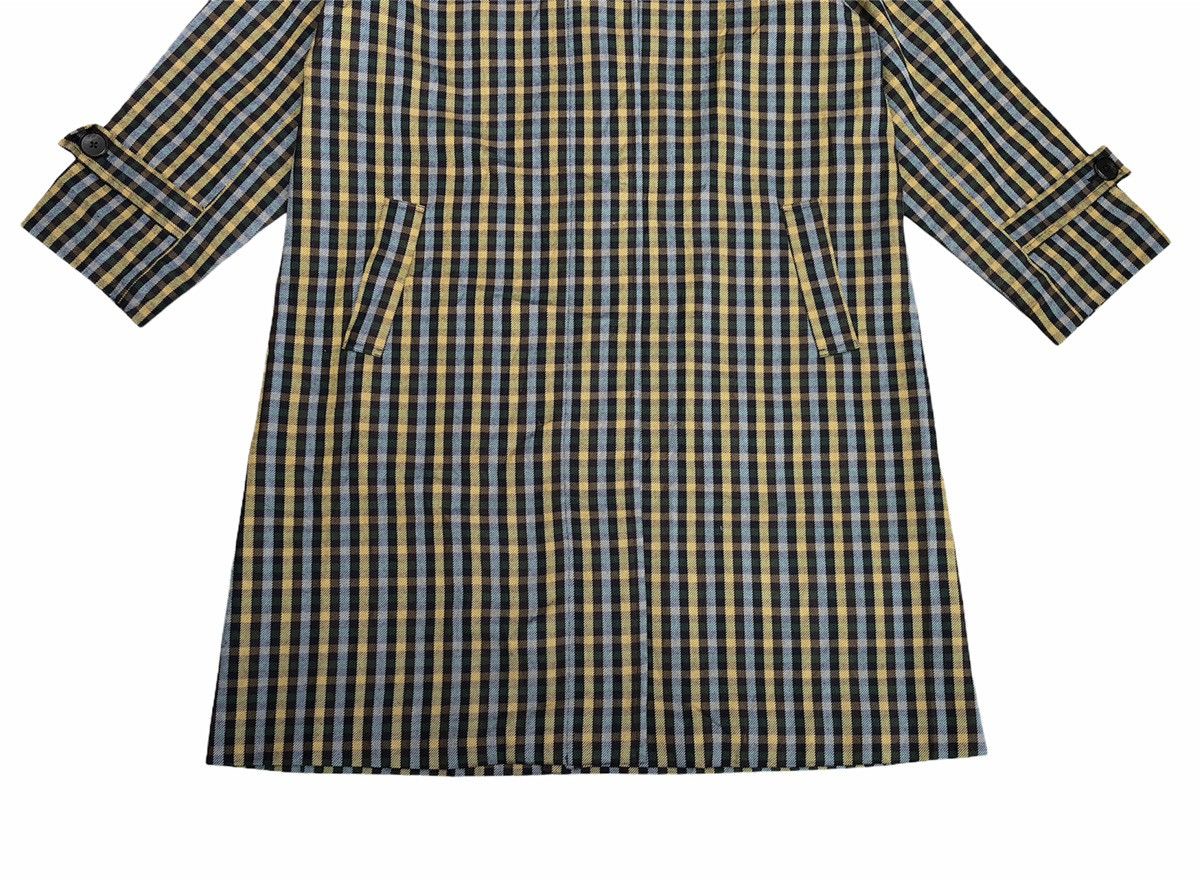 Designer × Fred Perry Rare Fred Perry Gingham Casual Long Coat Size US M / EU 48-50 / 2 - 5 Thumbnail