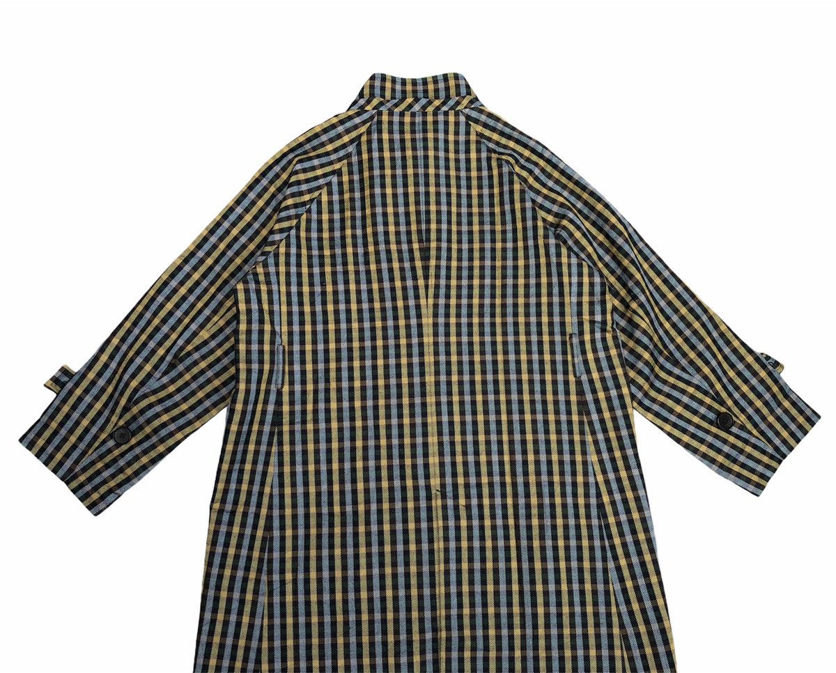 Designer × Fred Perry Rare Fred Perry Gingham Casual Long Coat Size US M / EU 48-50 / 2 - 10 Thumbnail