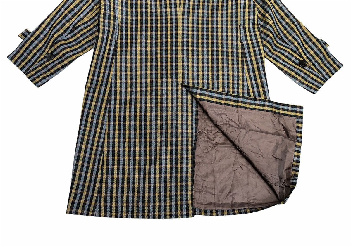 Designer × Fred Perry Rare Fred Perry Gingham Casual Long Coat Size US M / EU 48-50 / 2 - 12 Thumbnail