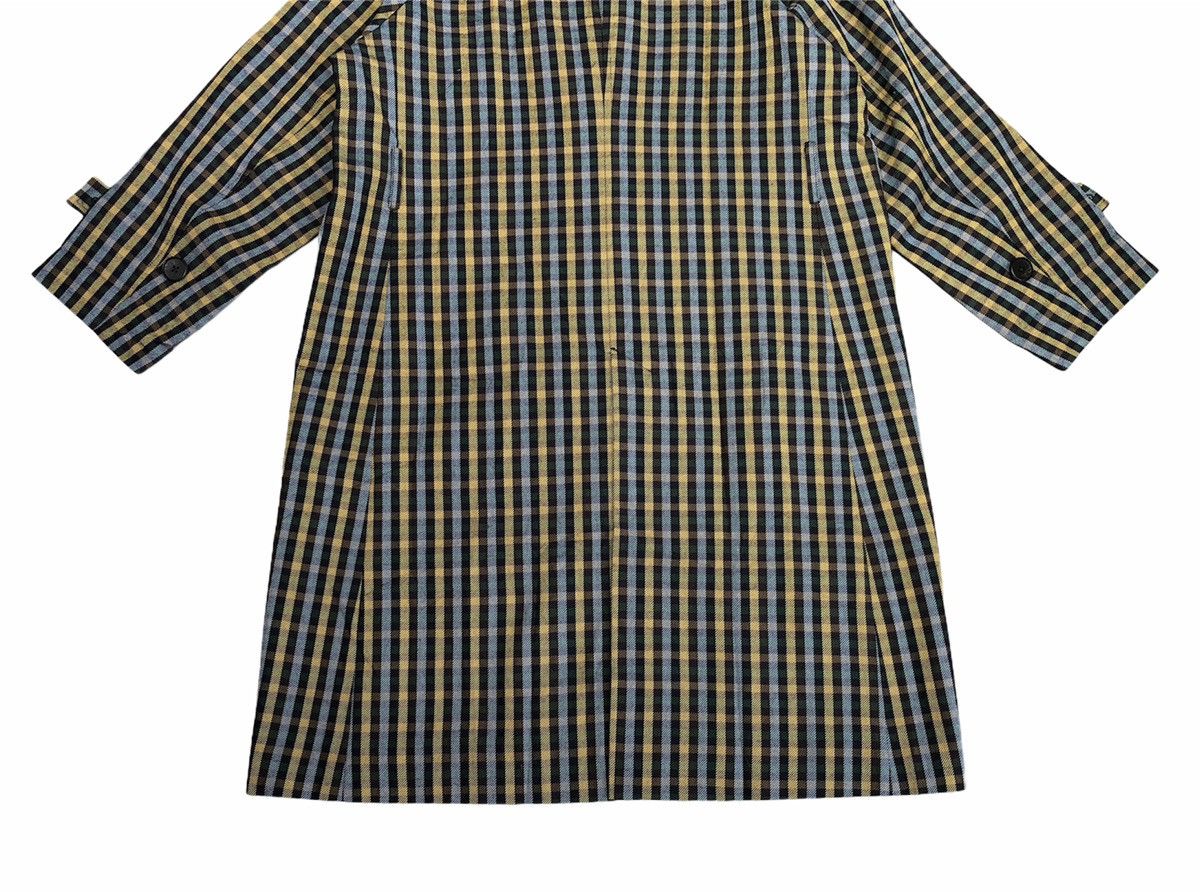 Designer × Fred Perry Rare Fred Perry Gingham Casual Long Coat Size US M / EU 48-50 / 2 - 11 Thumbnail