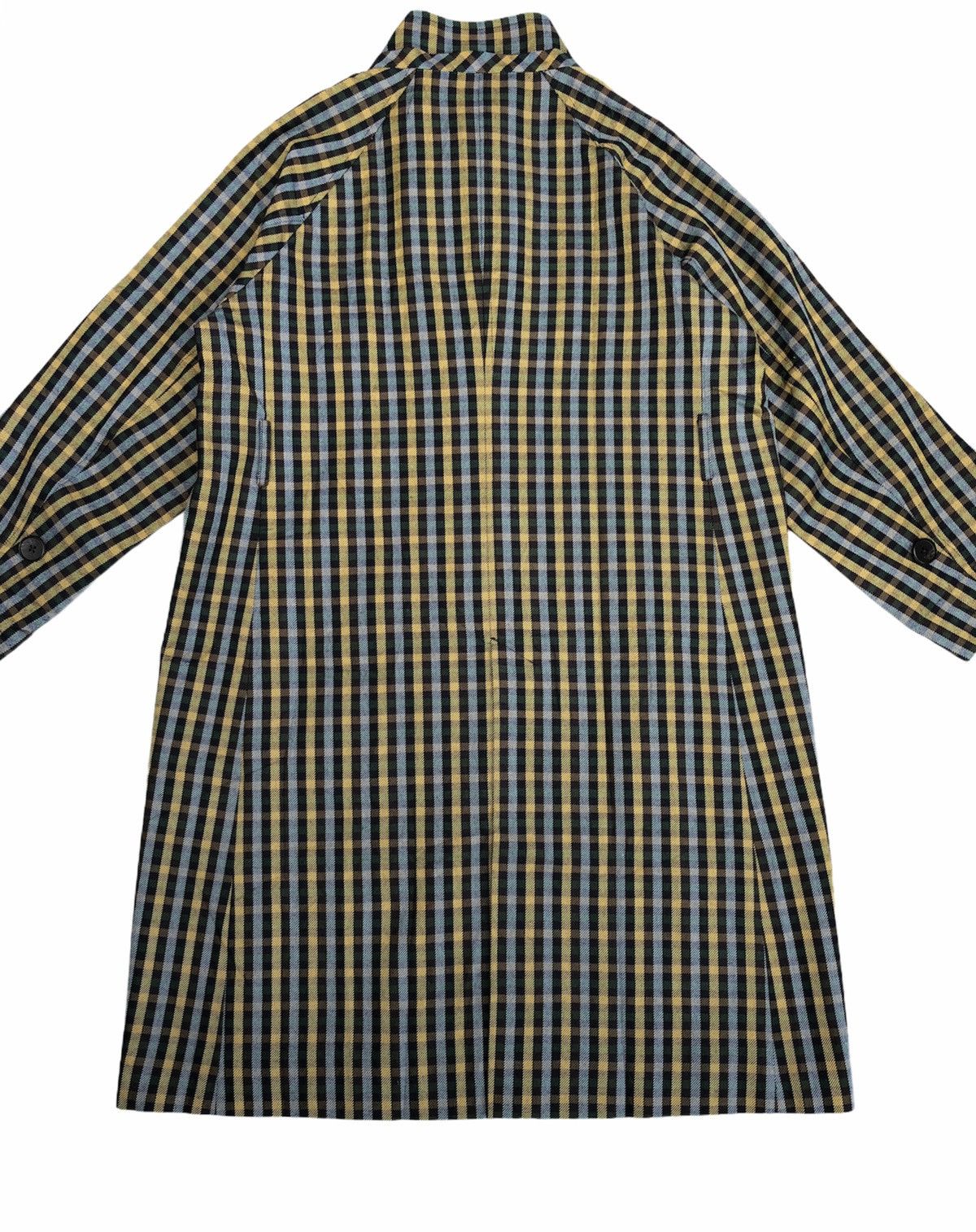 Designer × Fred Perry Rare Fred Perry Gingham Casual Long Coat Size US M / EU 48-50 / 2 - 9 Thumbnail