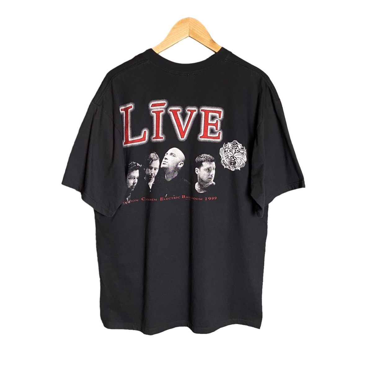Band Tees × Vintage Vintage 90s Live London Tour Band Tee Size US XL / EU 56 / 4 - 2 Thumbnail