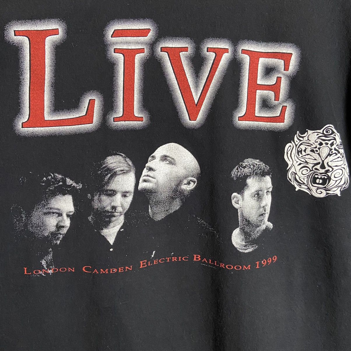 Band Tees × Vintage Vintage 90s Live London Tour Band Tee Size US XL / EU 56 / 4 - 5 Thumbnail