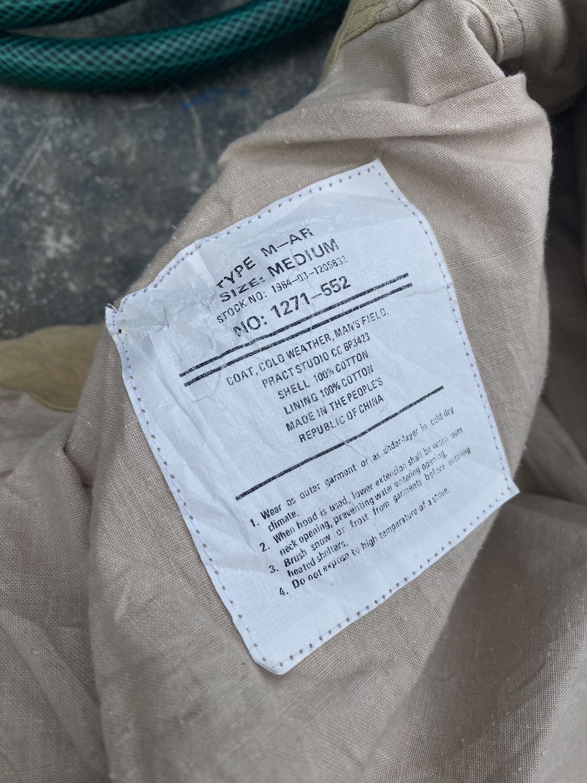 Japanese Brand Japanese Brand M65 Biege Sun Faded Jacket Size US M / EU 48-50 / 2 - 10 Thumbnail