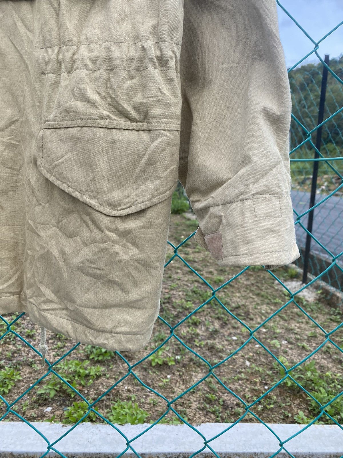 Japanese Brand Japanese Brand M65 Biege Sun Faded Jacket Size US M / EU 48-50 / 2 - 6 Thumbnail