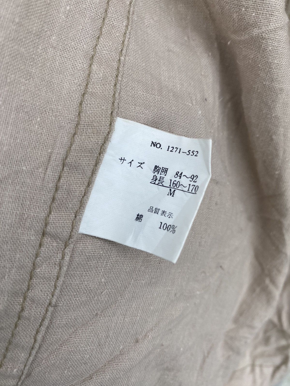 Japanese Brand Japanese Brand M65 Biege Sun Faded Jacket Size US M / EU 48-50 / 2 - 11 Thumbnail
