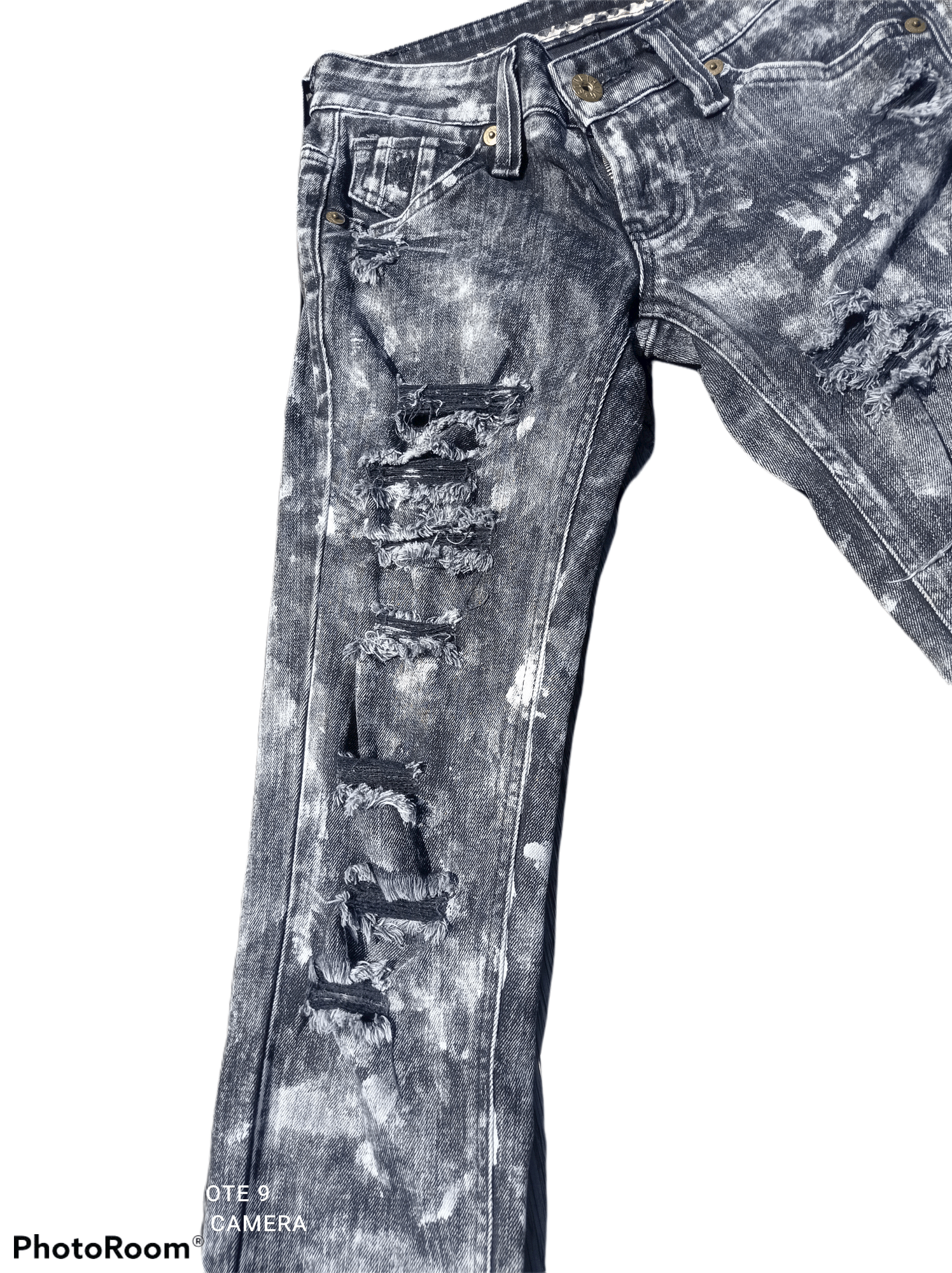Edwin × Hysteric Glamour Vintage Edwin Distressed Denim jeans Hysteric style Size US 30 / EU 46 - 4 Thumbnail