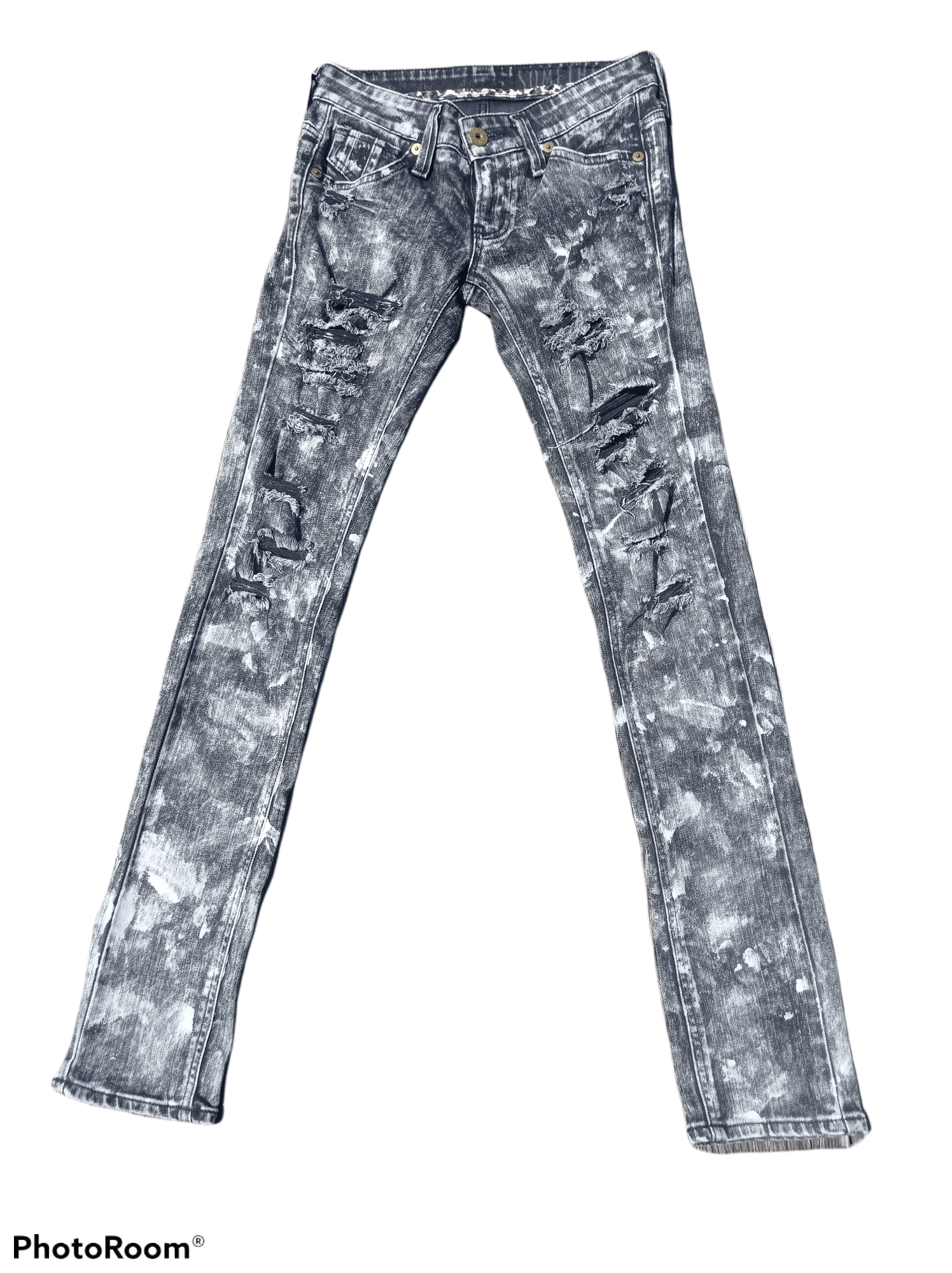 Edwin × Hysteric Glamour Vintage Edwin Distressed Denim jeans Hysteric style Size US 30 / EU 46 - 1 Thumbnail