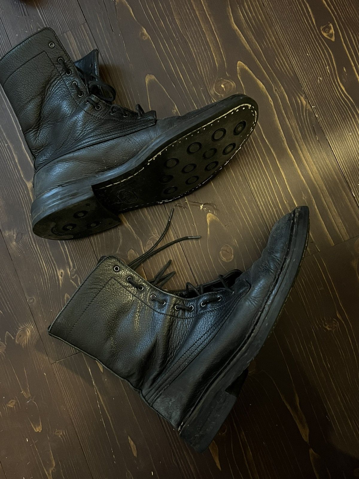 Dior 2007 combat boots best sale