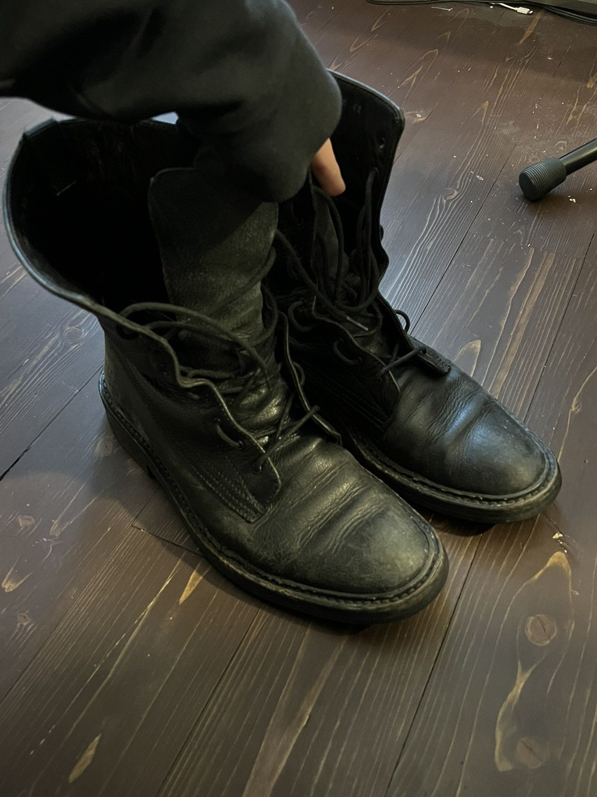 Dior × Hedi Slimane Dior aw07 navigate combat boots Size US 9 / EU 42 - 2 Thumbnail