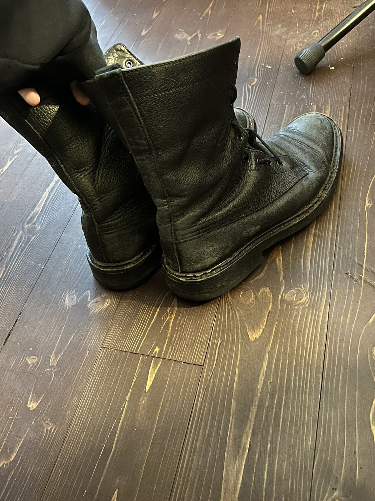Dior × Hedi Slimane Dior aw07 navigate combat boots Size US 9 / EU 42 - 3 Thumbnail