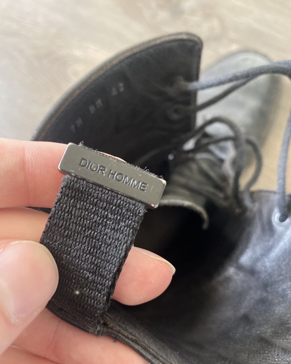 Dior × Hedi Slimane Dior aw07 navigate combat boots Size US 9 / EU 42 - 8 Thumbnail