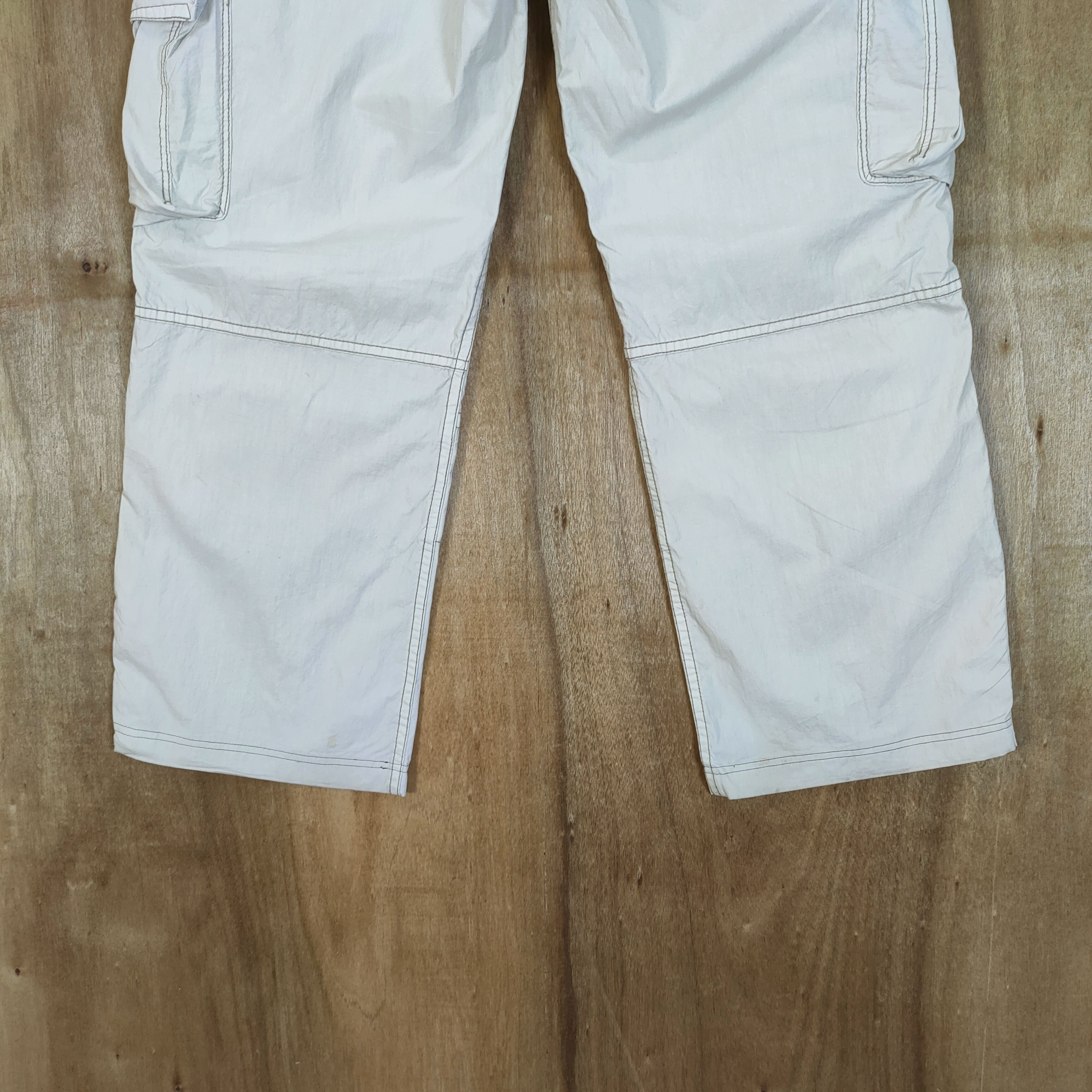 Polo Ralph Lauren RALPH LAUREN FADED WHITE CARGO PANTS Size US 34 / EU 50 - 9 Thumbnail